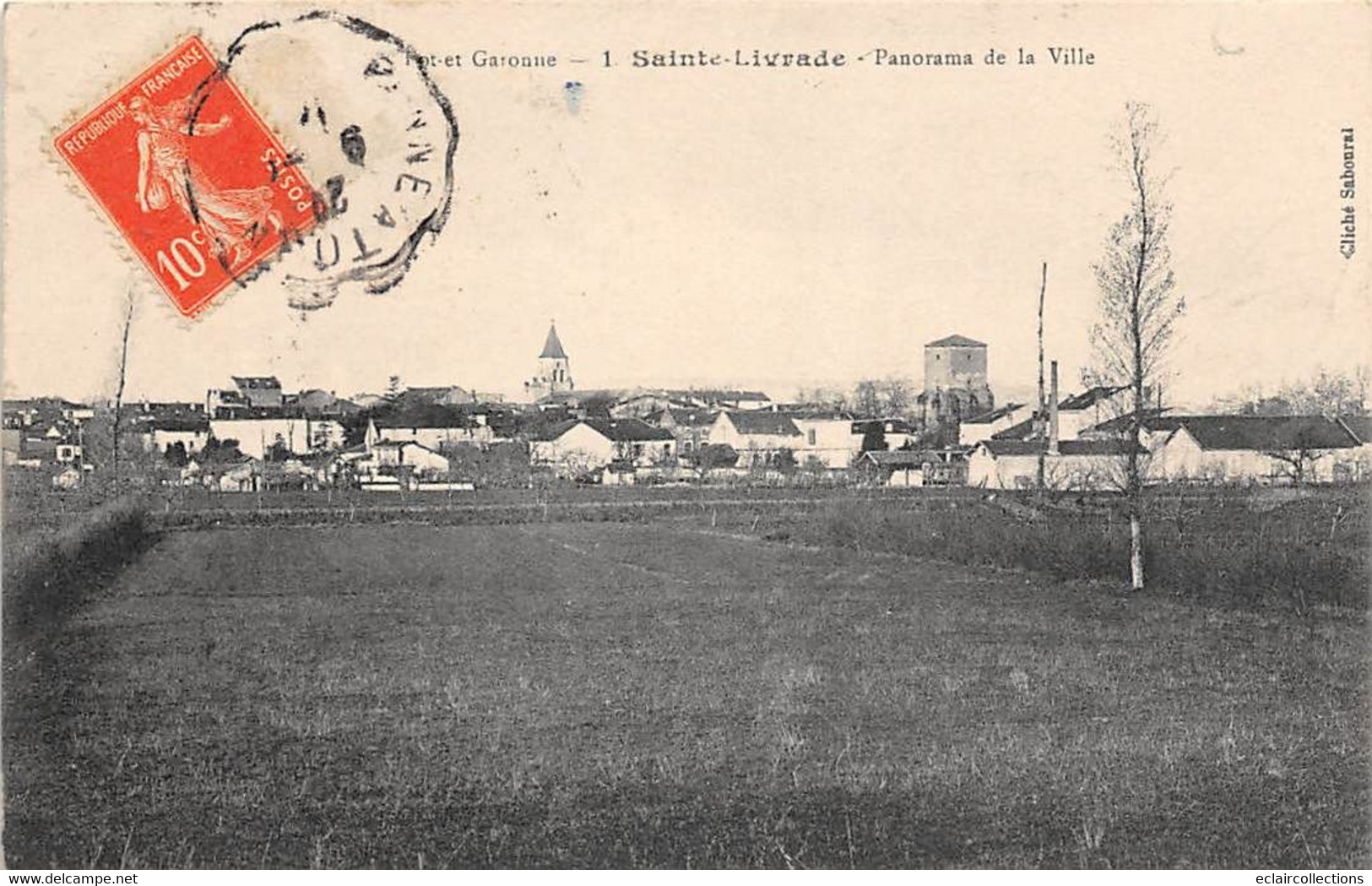 Ste - Sainte Livrade      47        Panorama De La Ville         (voir Scan) - Other & Unclassified