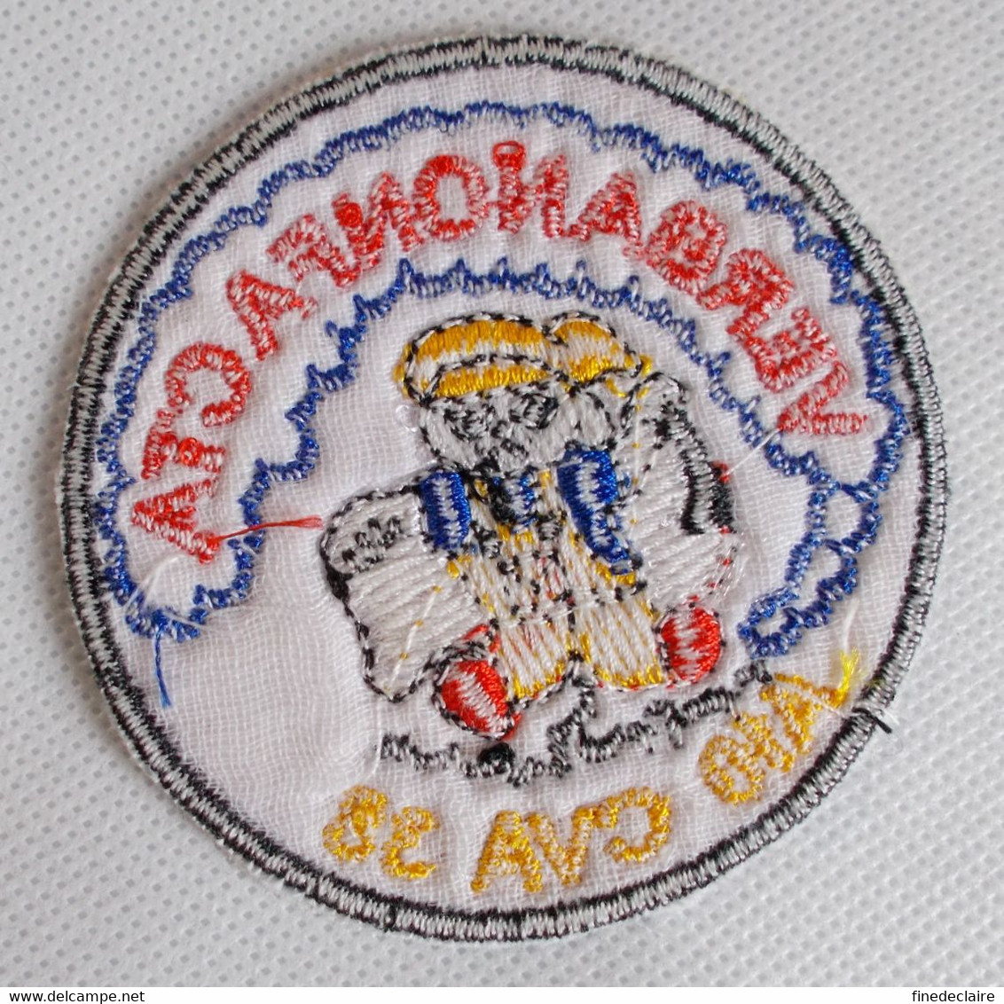 Ecusson/patch Vietnam - A10 CVA 38 USS Shangri Verba Non Facta - Ecussons Tissu