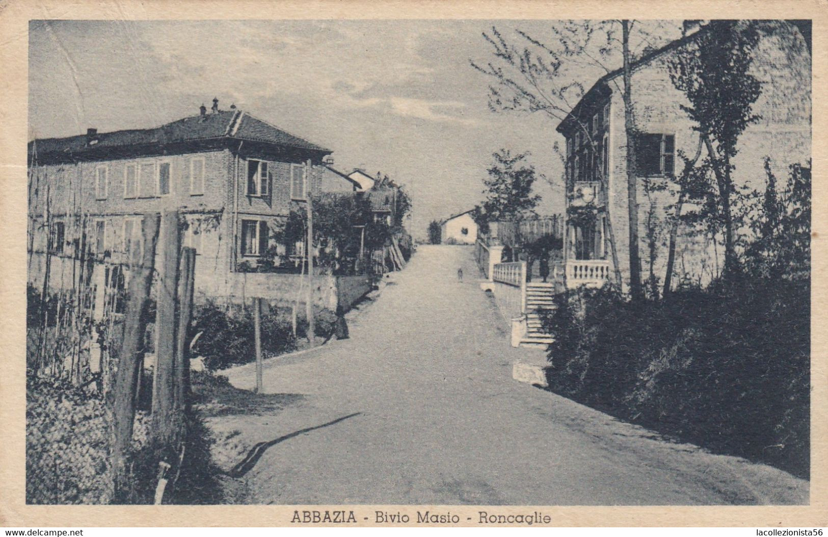 10507-ABBAZIA-MASIO(ALESSANDRIA)-BIVIO MASIO-RONCAGLIE-1939-FP - Alessandria