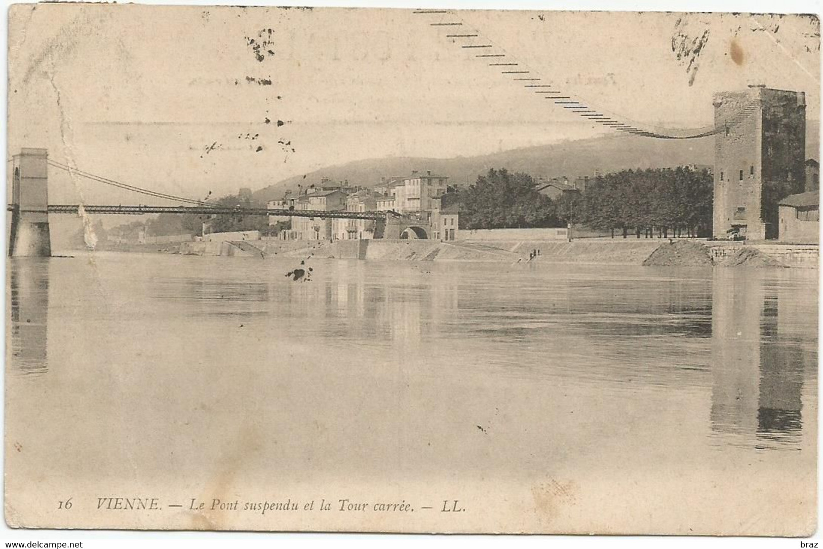 CPA  Vienne Pont Suspendu - Vienne