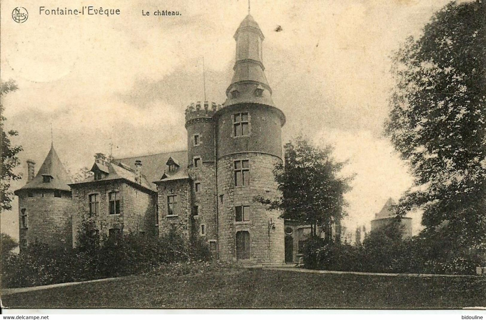 CPA-FONTAINE L'EVEQUE " Le Château " - Fontaine-l'Eveque