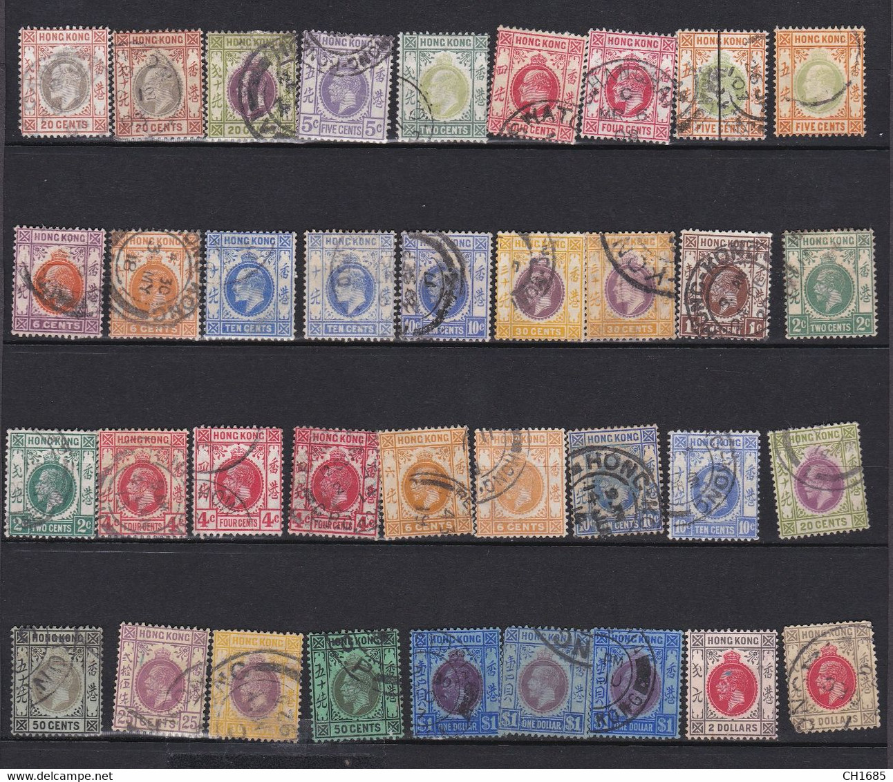 HONG KONG :   Lot De 90 Timbres Oblitérés - Collezioni & Lotti