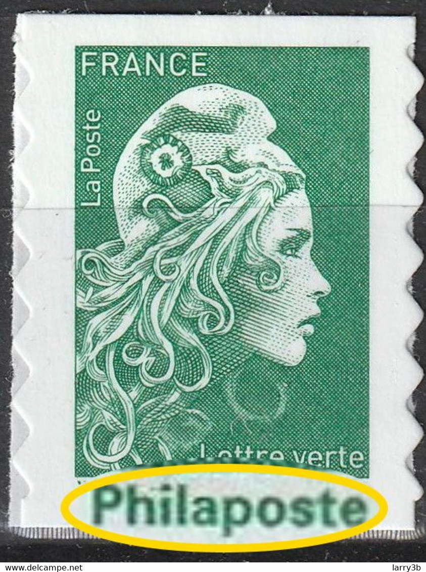 2021 - Y/T 1598a+1599a+1600+1656A Type II - Marianne Engagée Yseult (mention Philaposte Au Lieu De Phil@poste) AA - NEUF - Unused Stamps