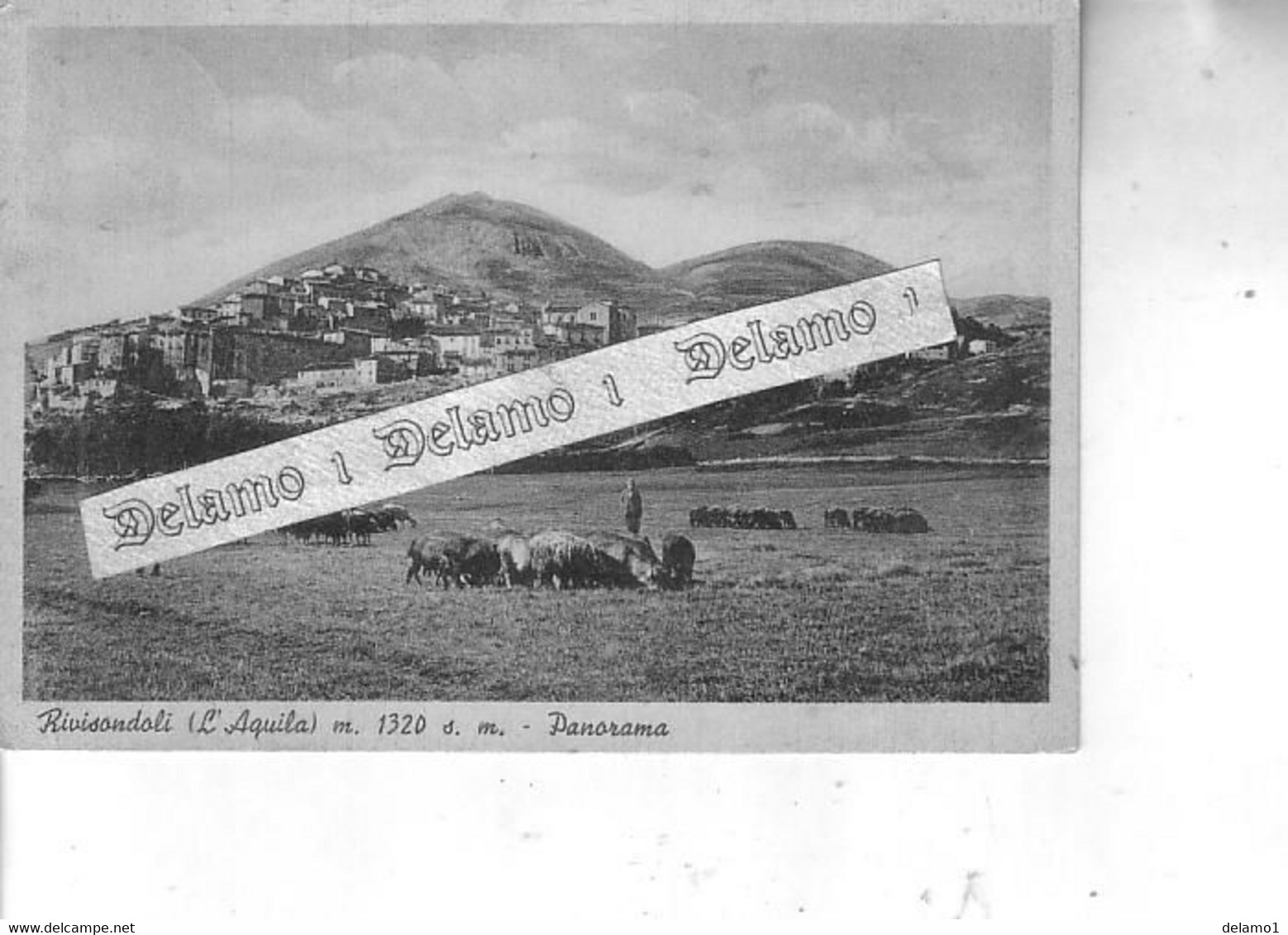 ABRUZZO -- AQUILA E PROV. -- RIVISONDOLI  M. 1320 S.m. -- Panorama - Avezzano