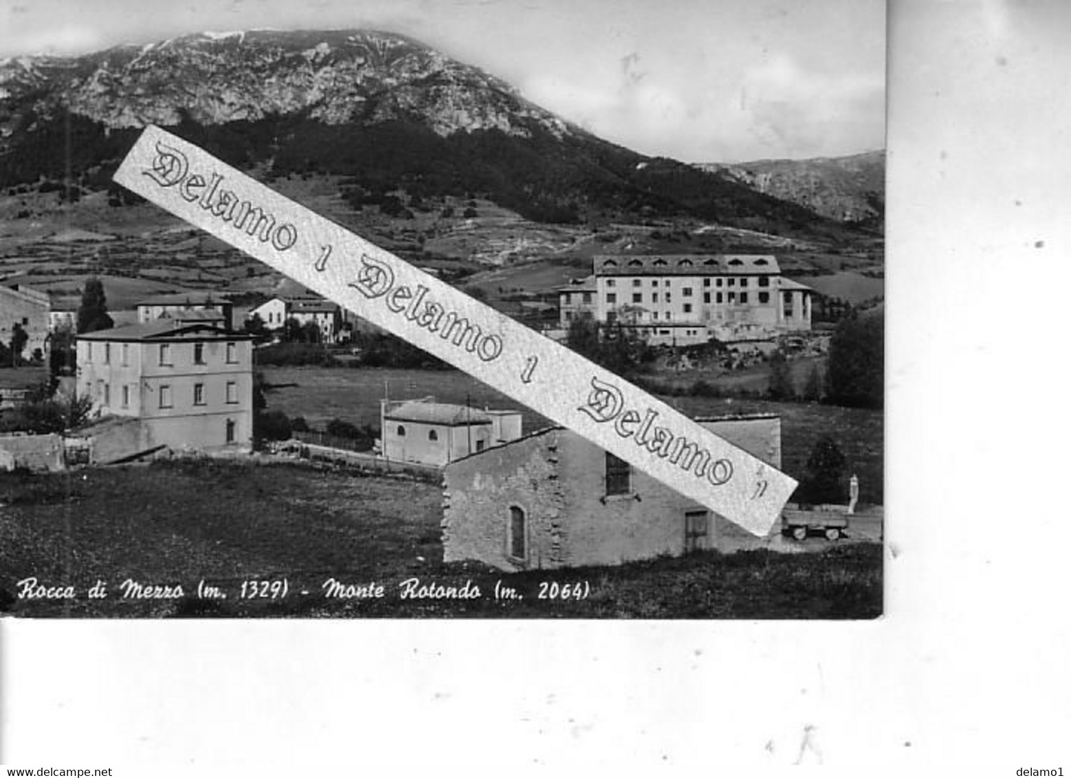 ABRUZZO -- AQUILA E PROV. -- ROCCA Di MEZZO   M. 1329 S.m. -- MONTE ROTONDO (m. 2064 - Avezzano