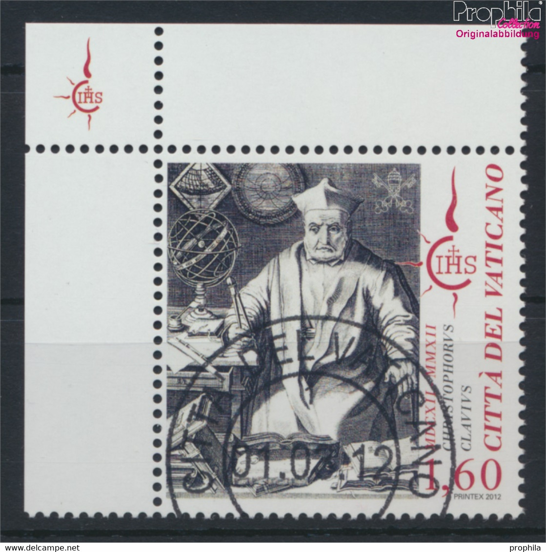 Vatikanstadt 1732 (kompl.Ausg.) Gestempelt 2012 Todestag C. Clavius (9678670 - Used Stamps