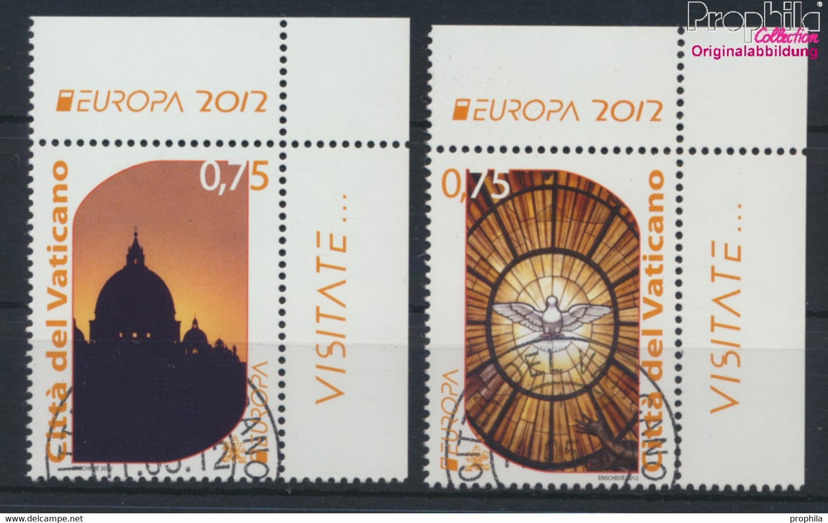 Vatikanstadt 1740-1741 (kompl.Ausg.) Gestempelt 2012 Besuche (9678656 - Used Stamps