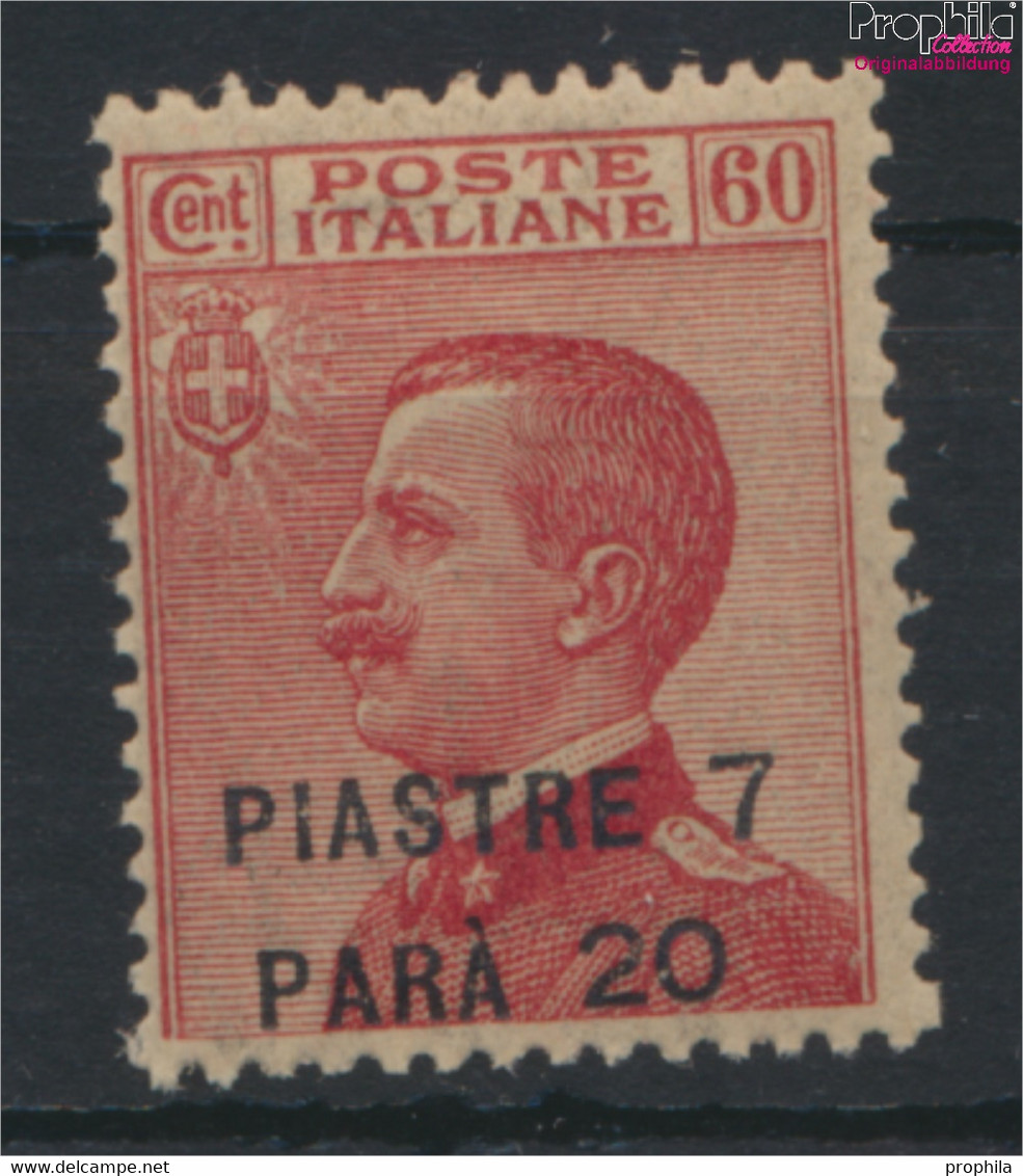 Italienische Post Levante 52 Postfrisch 1922 Aufdruckausgabe (9677204 - Algemene Uitgaven