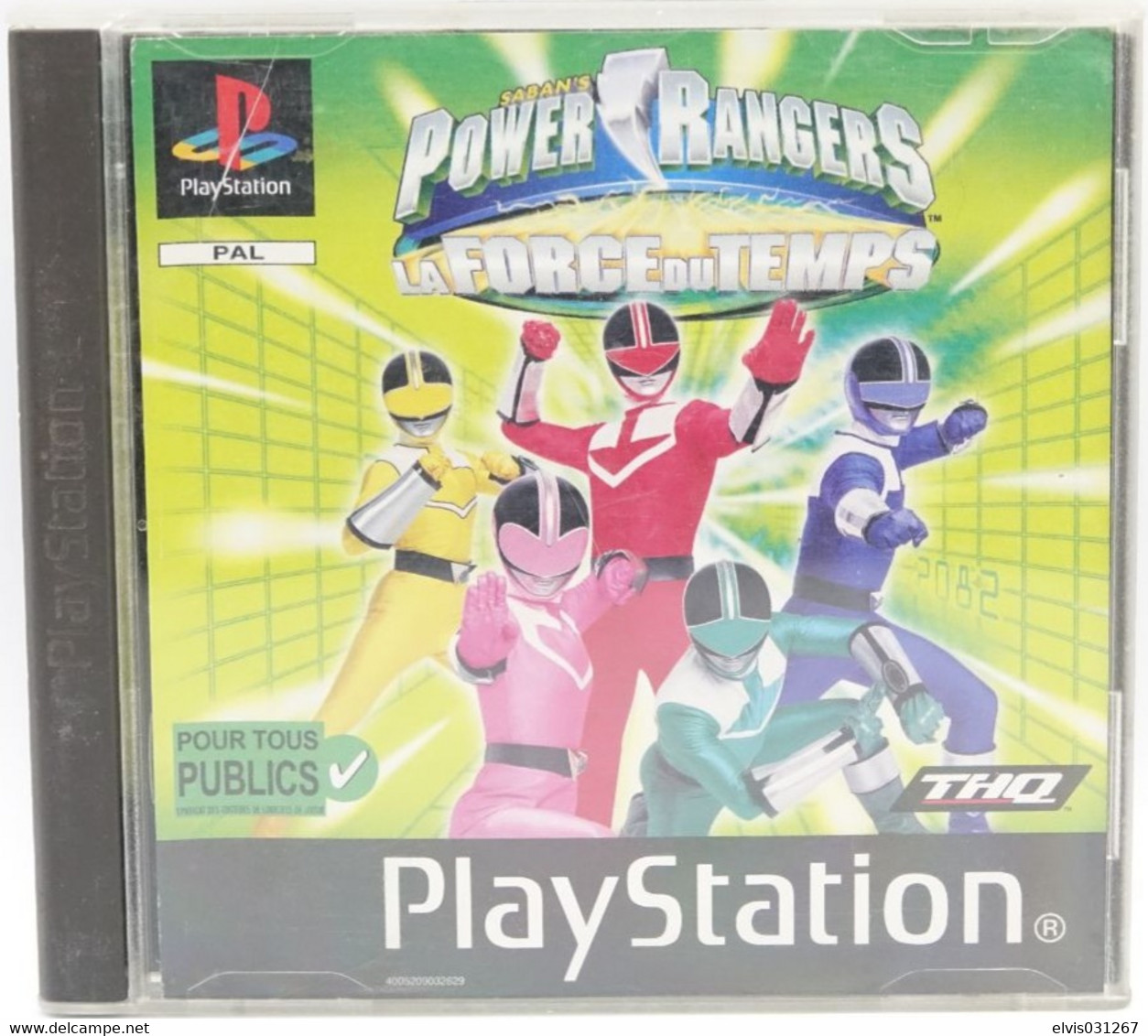 SONY PLAYSTATION ONE PS1 : SABANS POWER RANGERS LA FORCE DU TEMPS - Playstation