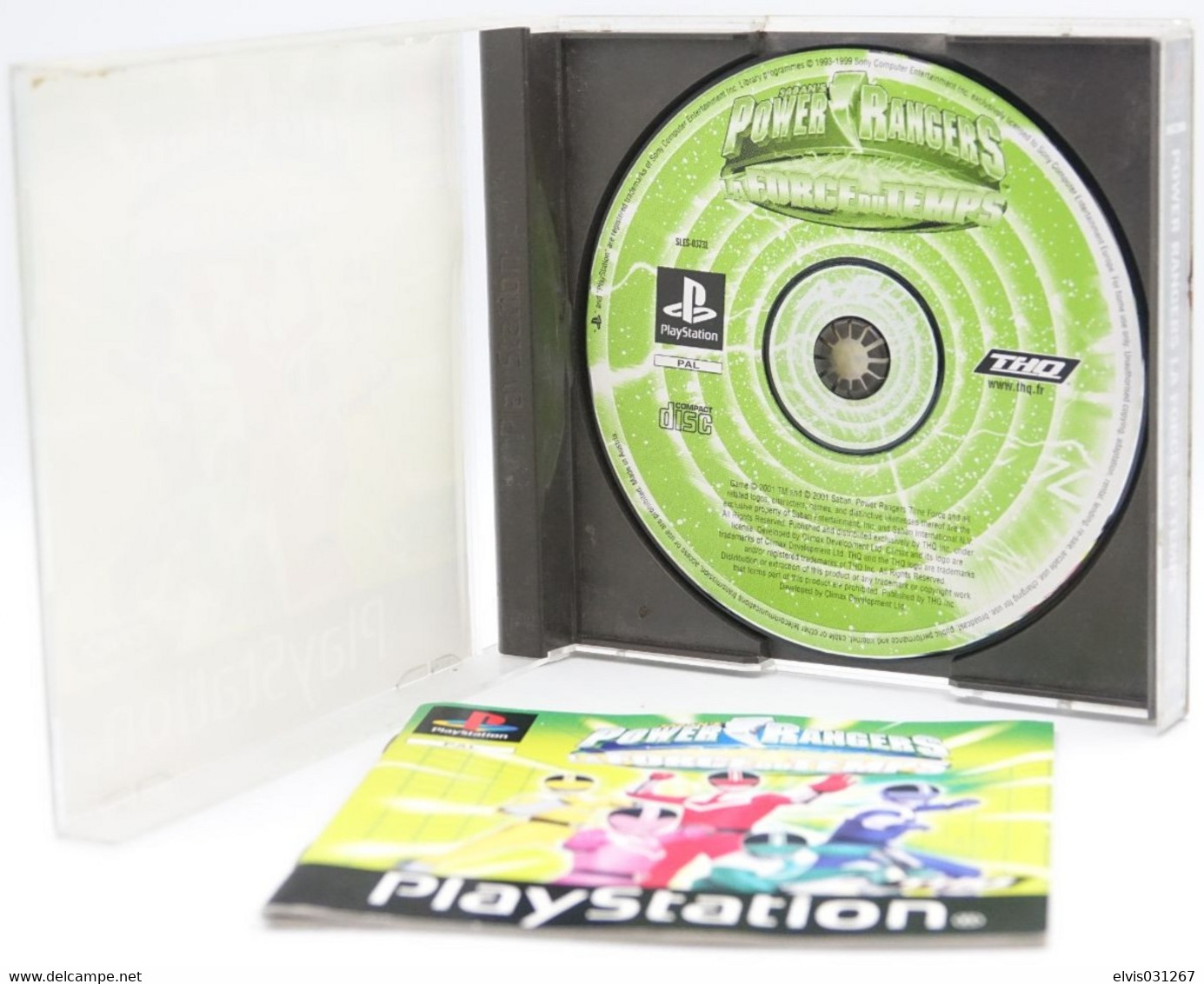 SONY PLAYSTATION ONE PS1 : SABANS POWER RANGERS LA FORCE DU TEMPS - Playstation