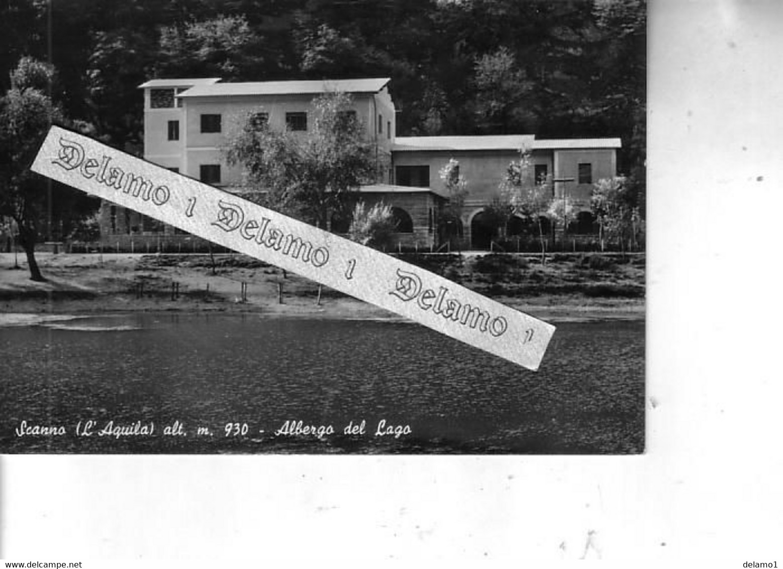 ABRUZZO -- AQUILA E PROV. -- SCANNO Alt M. 930 -- Albergo Del Lago - Avezzano