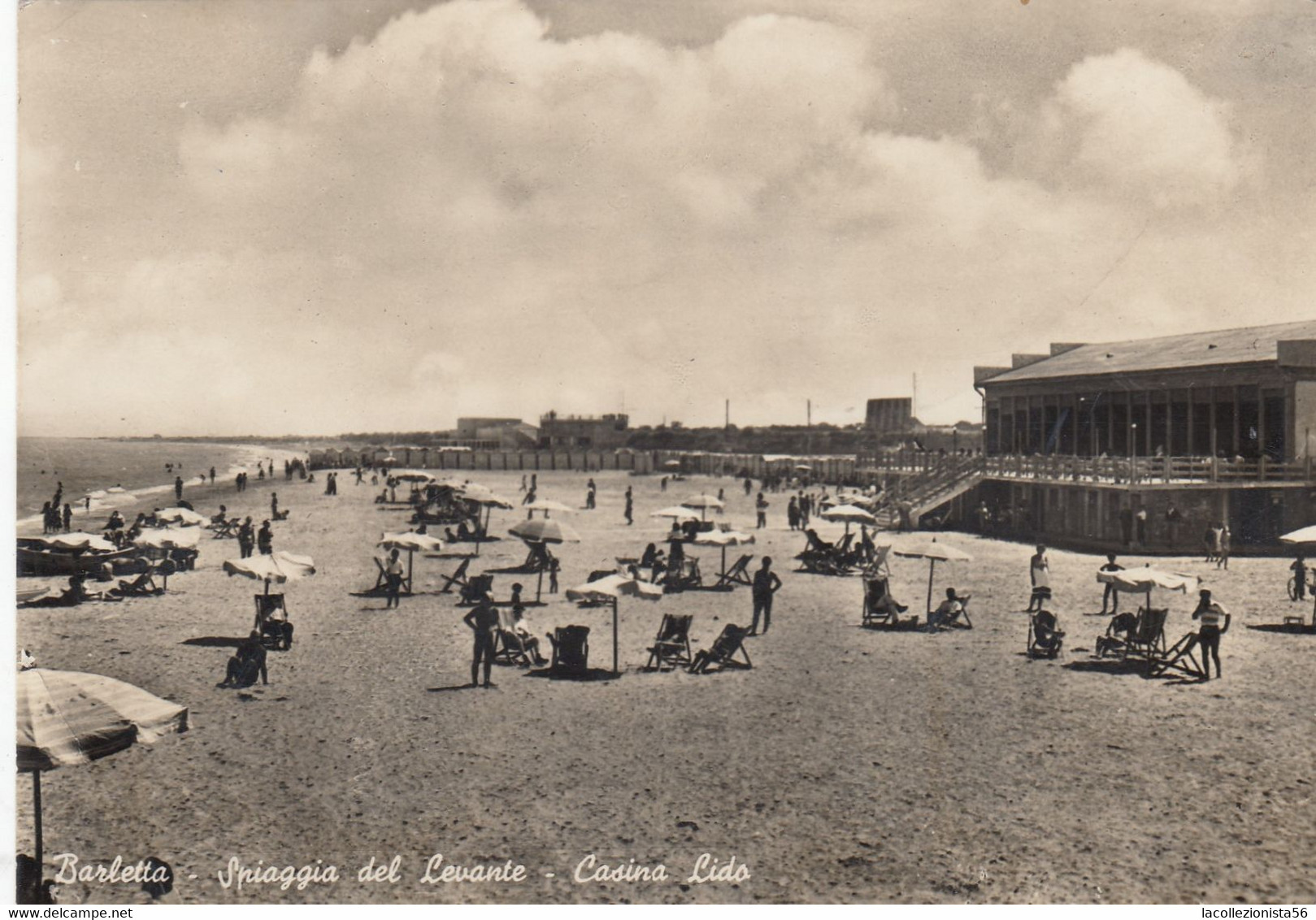 10522-BARLETTA(BARLETTA-ANDRIA-TRANI)-SPIAGGIA DEL LEVANTE-CASINA LIDO-1955-FG - Barletta