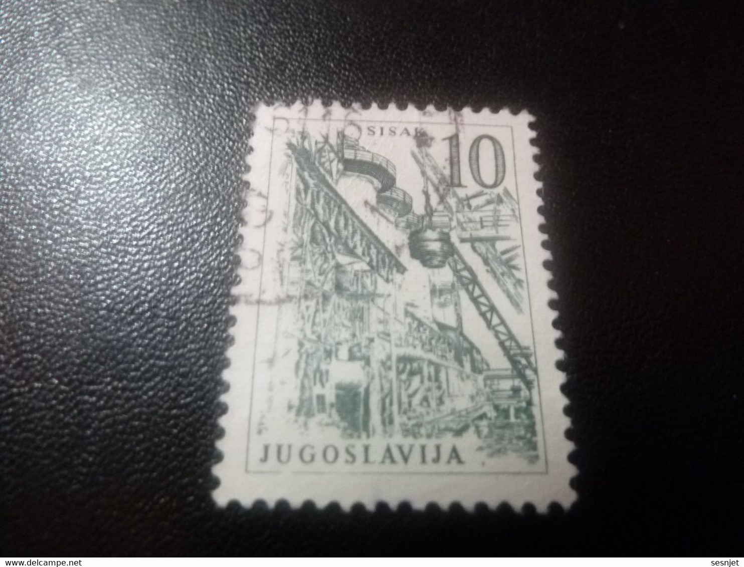 Jugoslavija - Sisak - Val 10 - Vert - Oblitéré - - Used Stamps