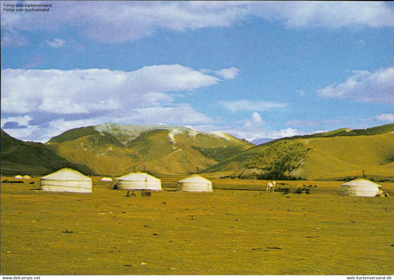 A Hangai Village In Late Autumn Mongolei - Mongolië