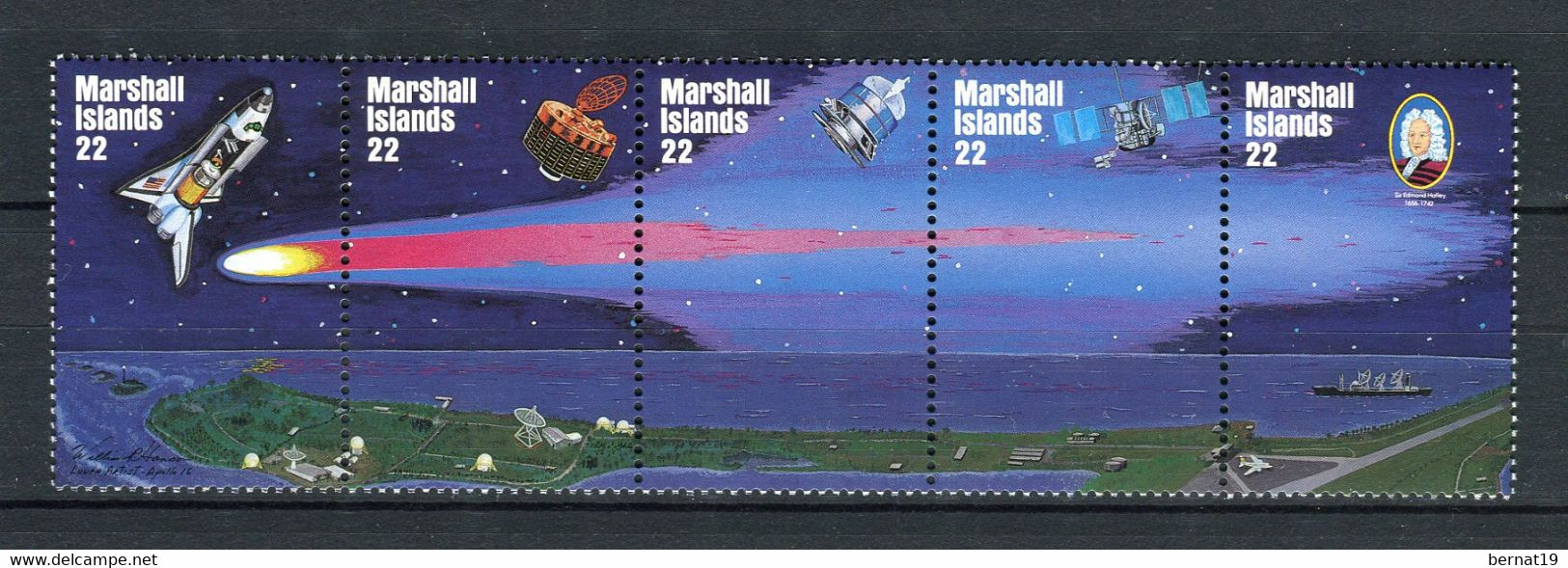 Marshall Islands 1985. Yvert 100-04 ** MNH. - Marshall