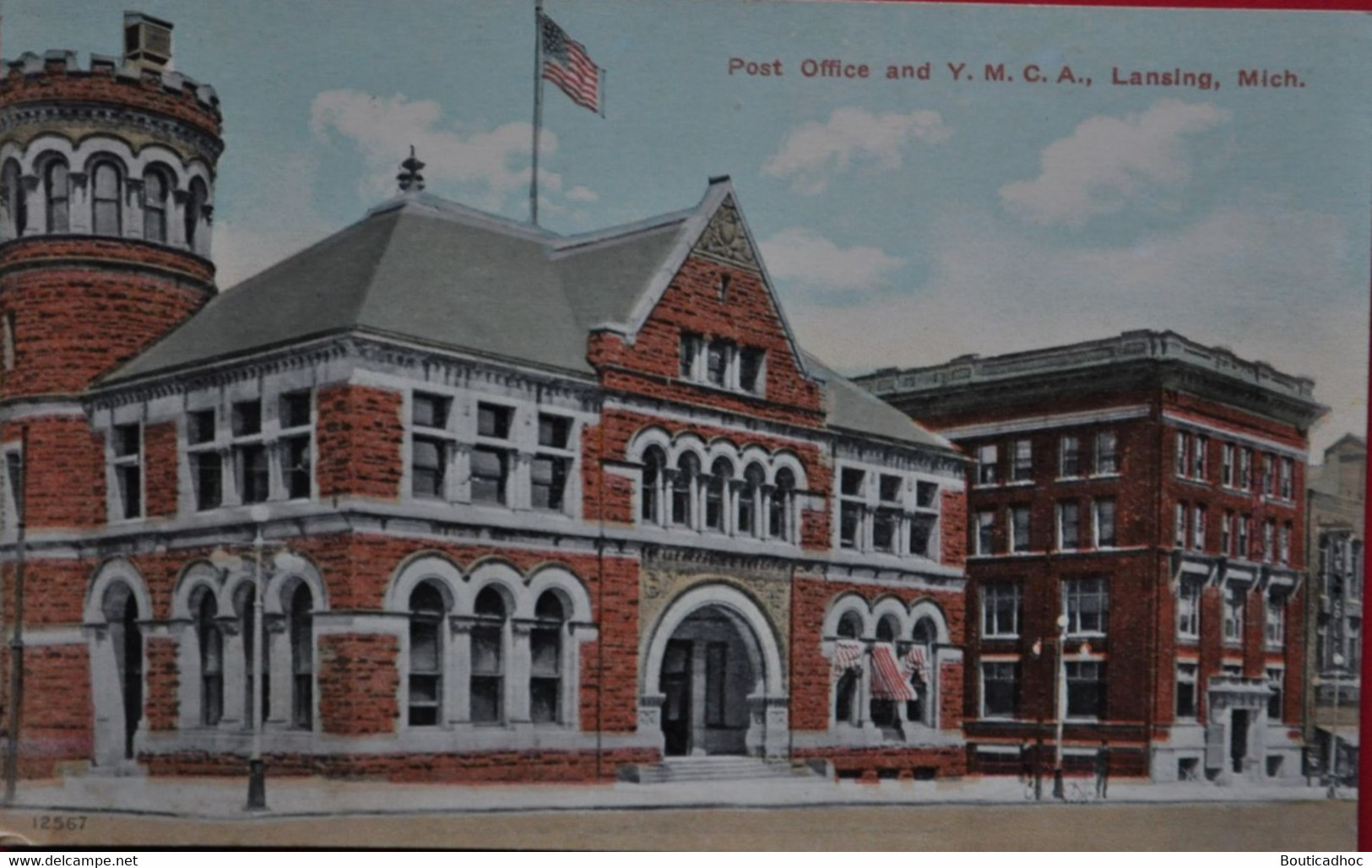 Lansing : Post Office And YMCA - Lansing