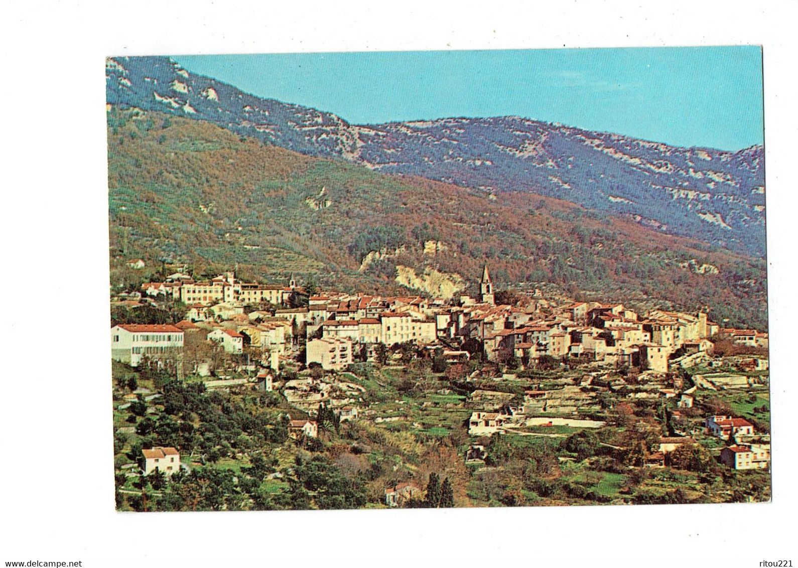 Cpm - 83 - Bargemon - LA PERLE DU VAR - Vue Générale - 1981 - Mar 12675 - Bargemon