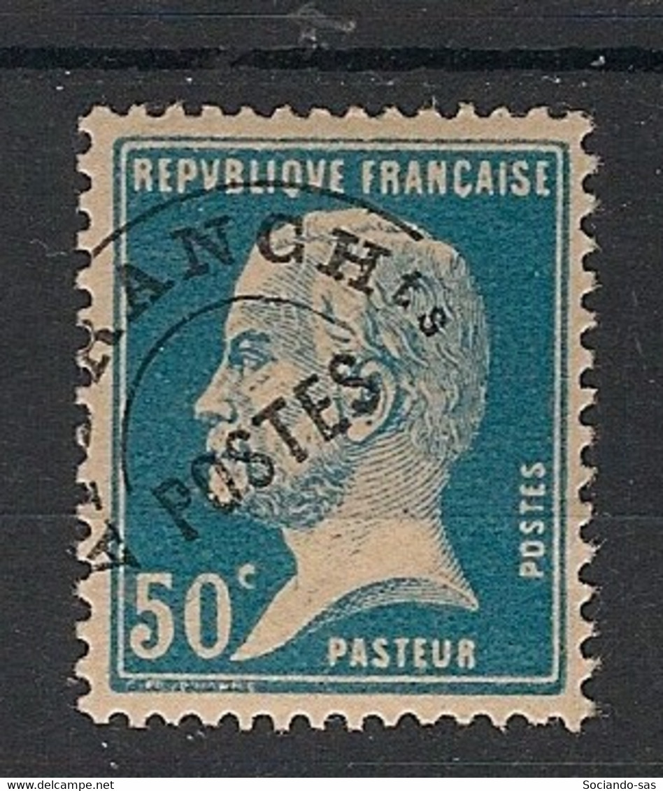 FRANCE - 1925 - Préo N°Yv. 68 - Pasteur 50c Bleu - Neuf* / MH VF - Vorausentwertungen