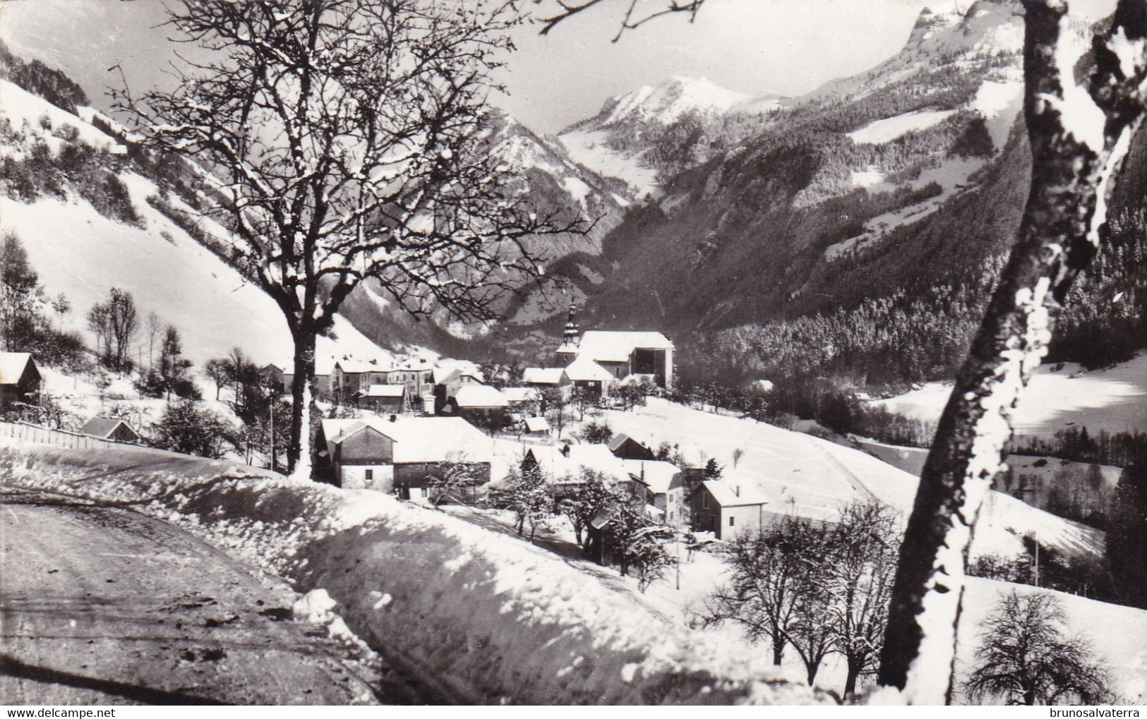 BELLEVAUX - Vue D'hiver Et Mont Billat - Bellevaux