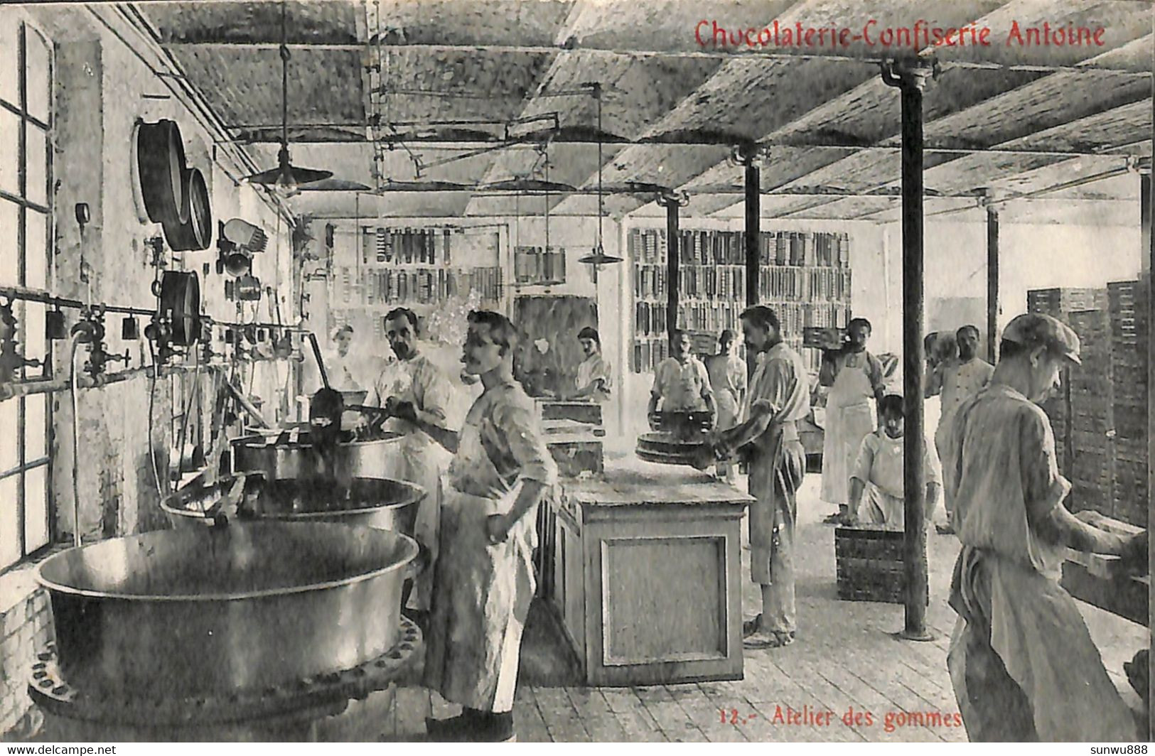 Chocolaterie Confiserie Antoine - Atelier Des Gommes  (animée) - Ixelles - Elsene