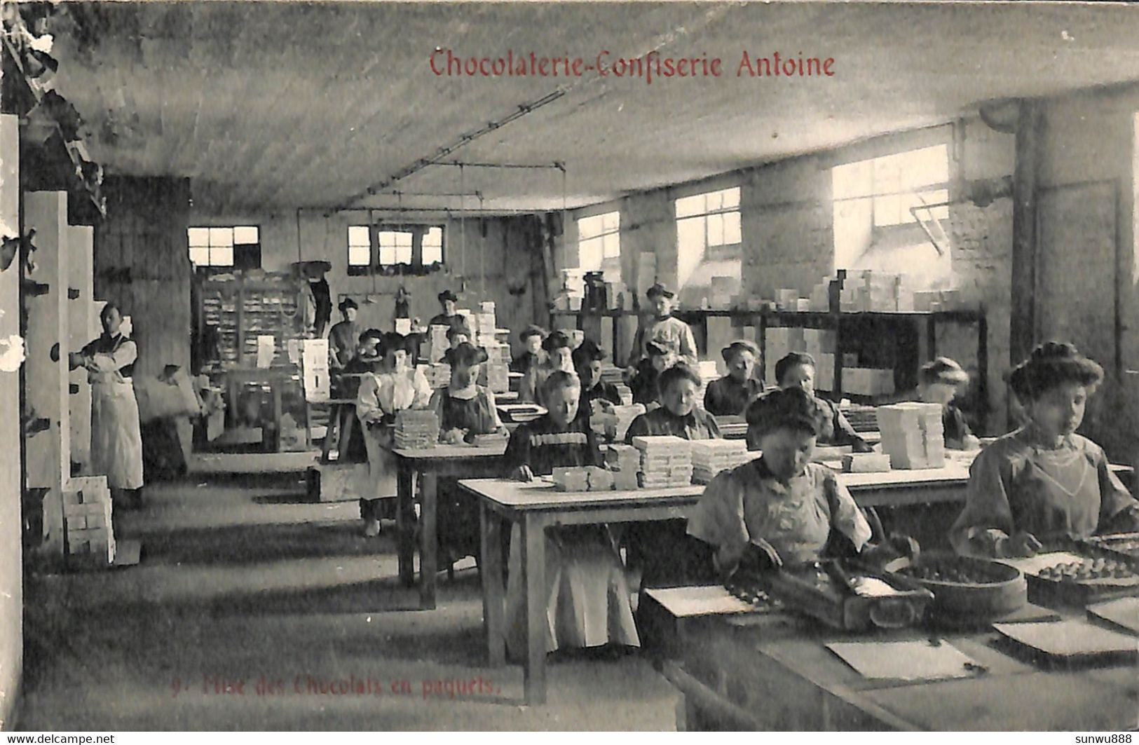 Chocolaterie Confiserie Antoine - Mise Des Chocolats En Paquets (animée) - Ixelles - Elsene