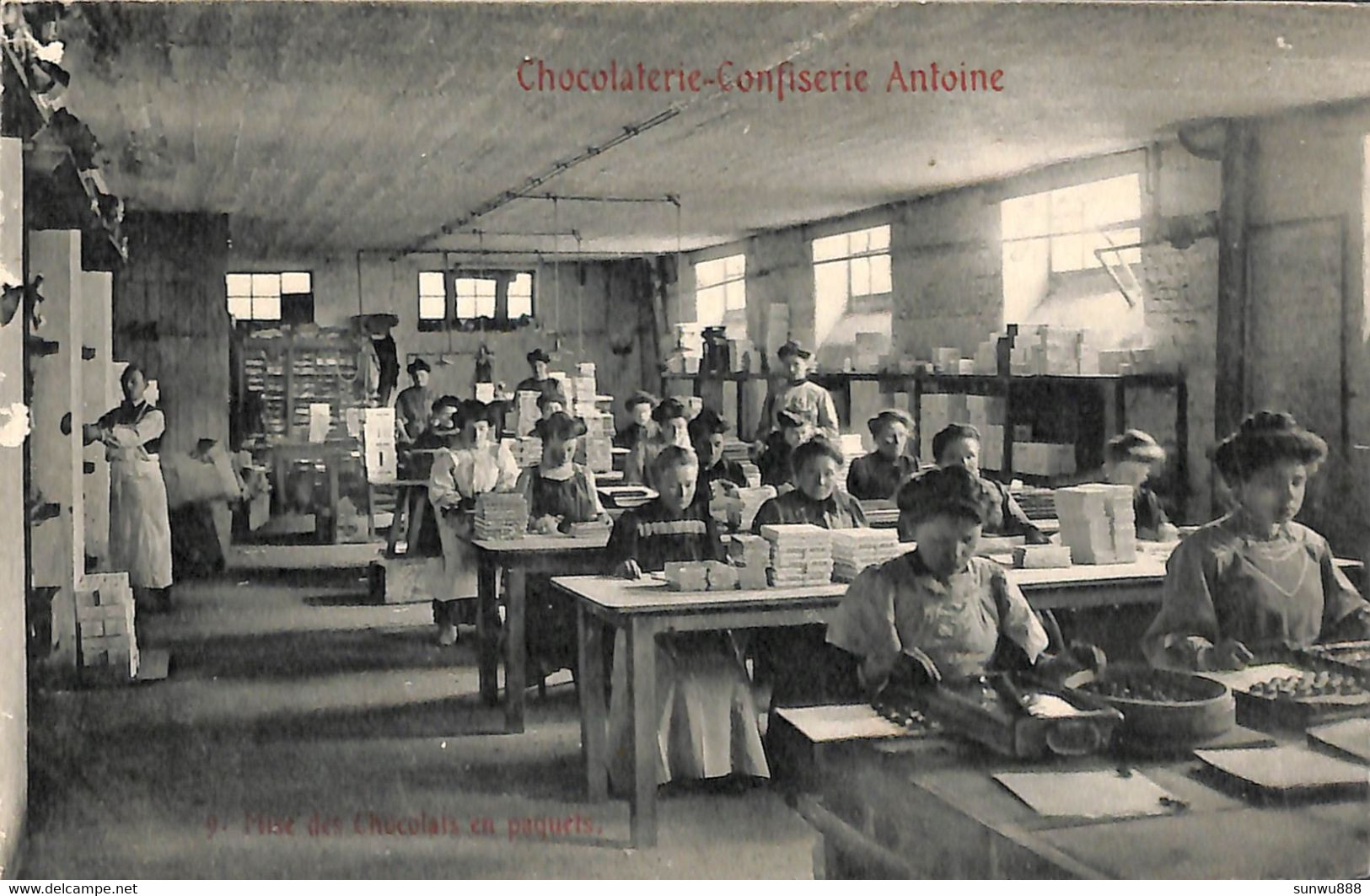 Chocolaterie Confiserie Antoine - Mise Des Chocolats En Paquets (animée) - Elsene - Ixelles