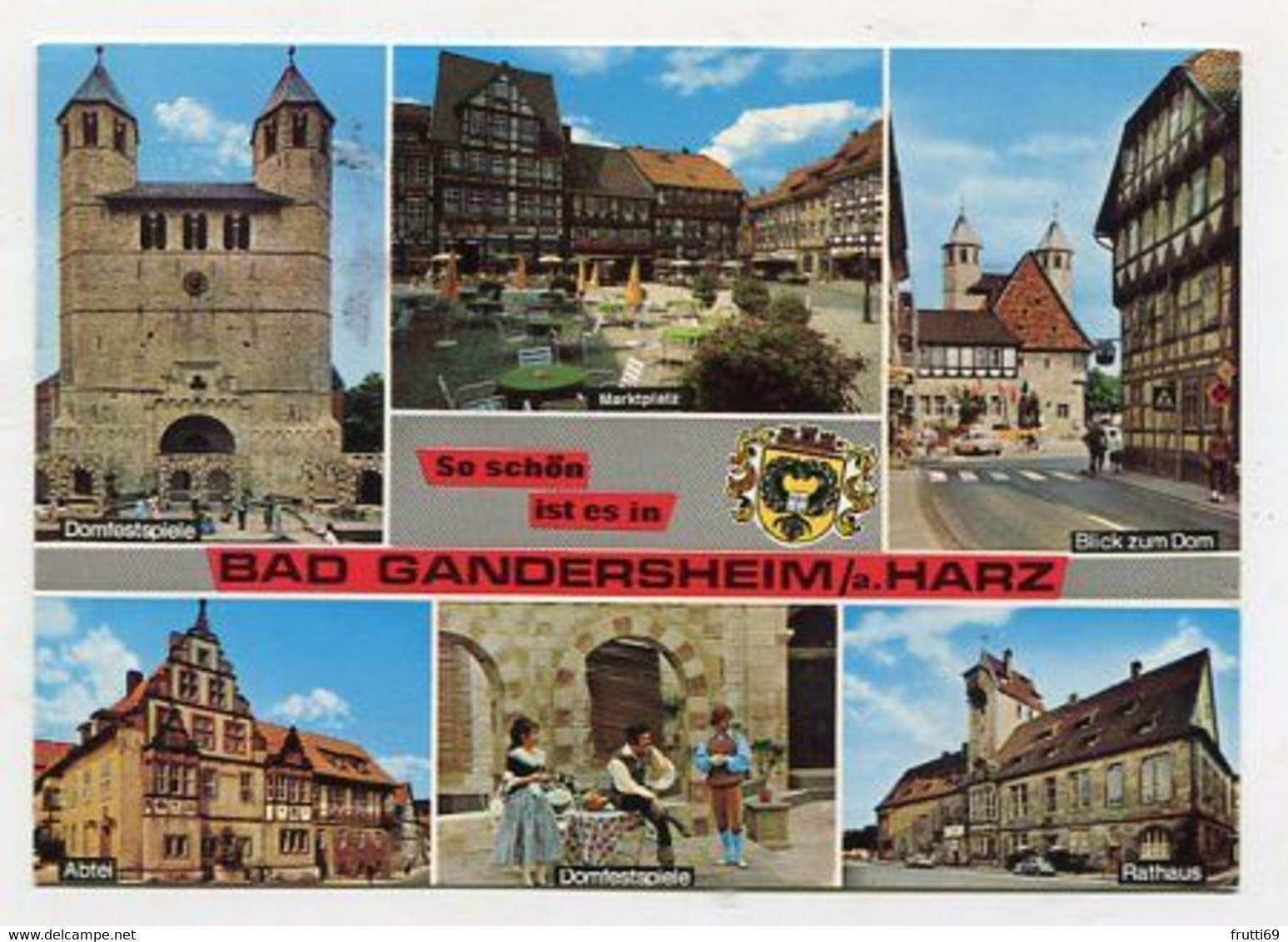 AK 023557 GERMANY - Bad Gandersheim /a. Harz - Bad Gandersheim