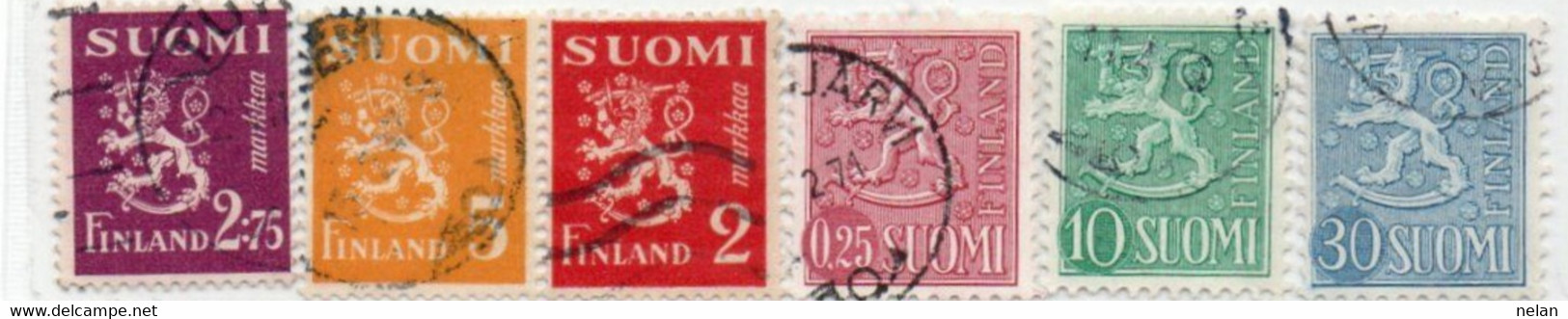 FRANCOBOLLI - LOTTO MISTO  - FINLAND - Collections