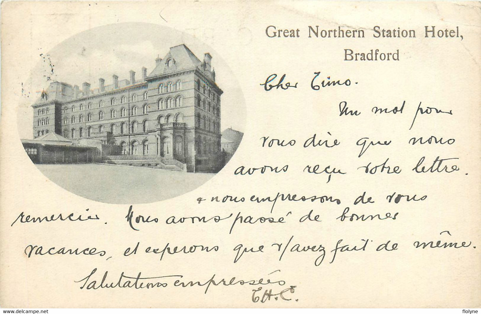 Bradford - Great Northern Station Hôtel - Royaume Uni - Angleterre England - Bradford