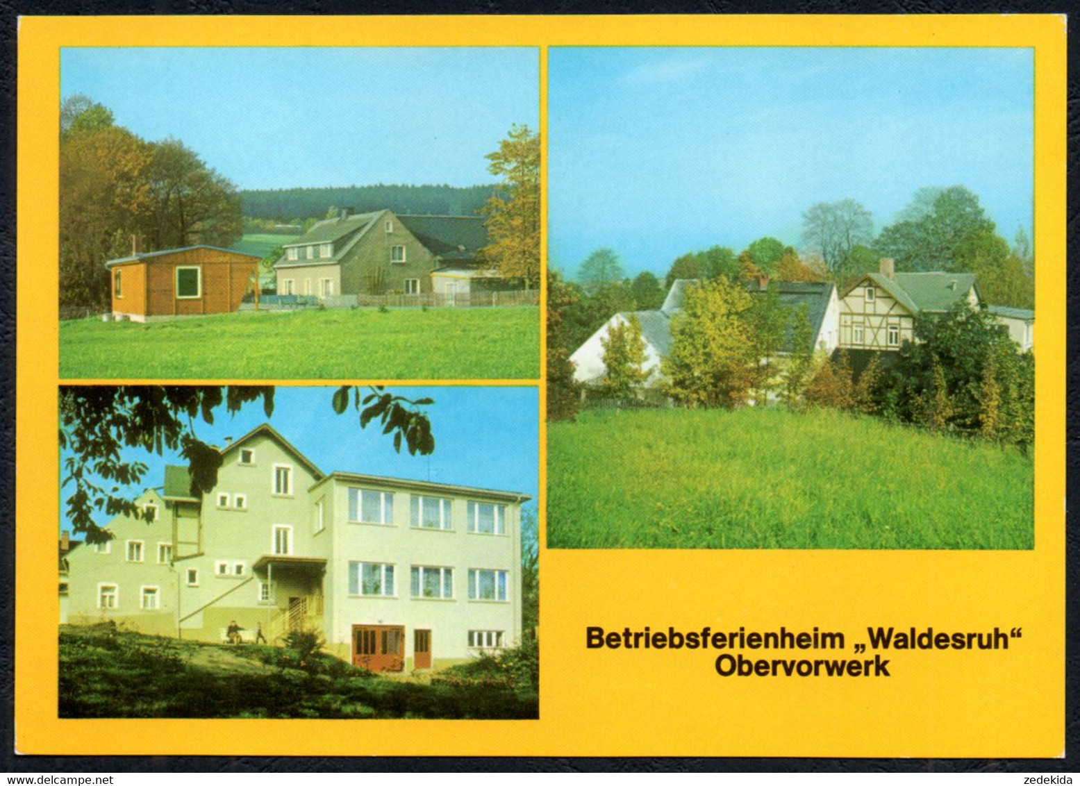 F5360 - TOP Lengefeld OT Obervorwerk Betriebsferienheim Waldesruh - Bild Und Heimat Reichenbach - Lengefeld