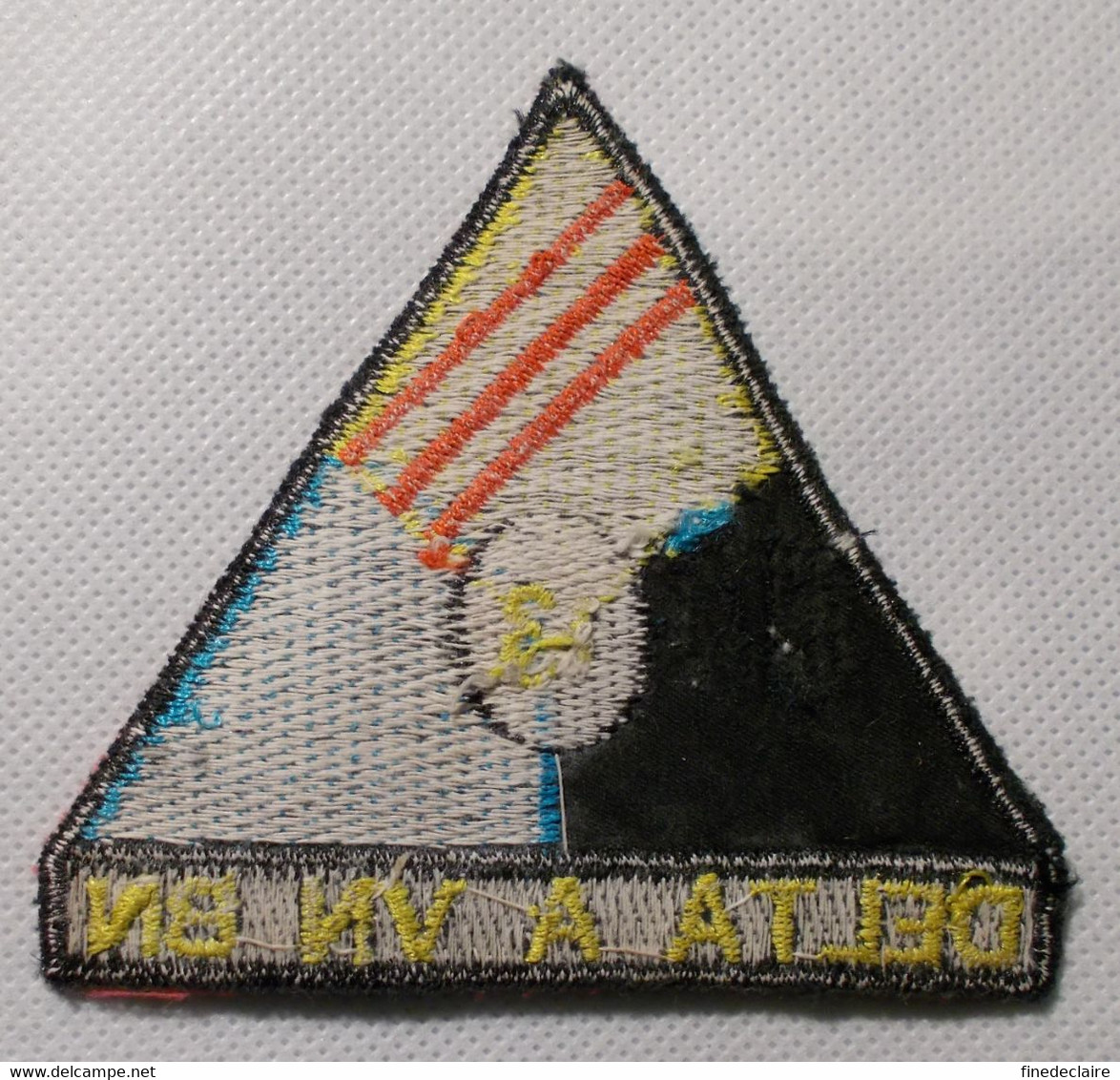 Ecusson/patch - US Vietnam, 13th Delta Aviation Battalion - Ecussons Tissu