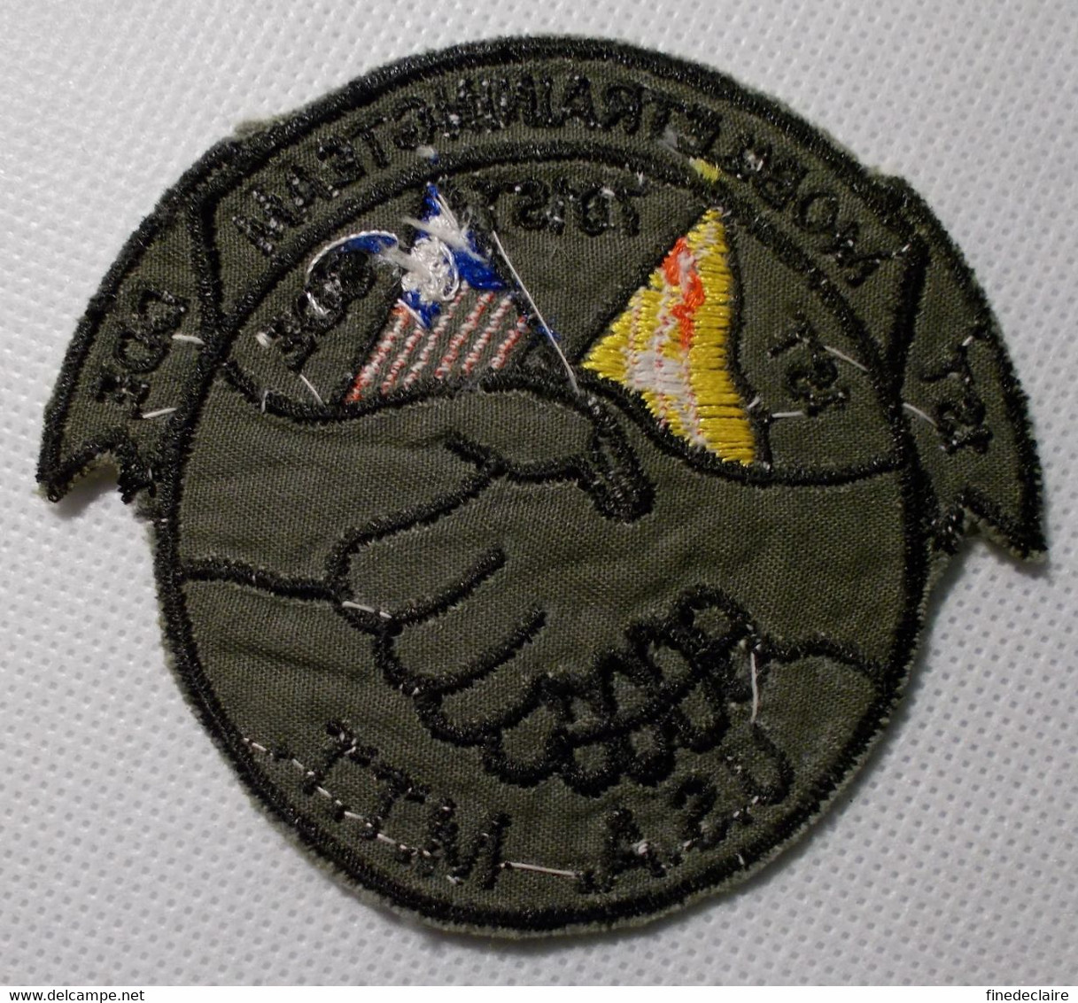 Ecusson/patch US Vietnam 1st Mobile Training Team, 701st Airborne - Ecussons Tissu