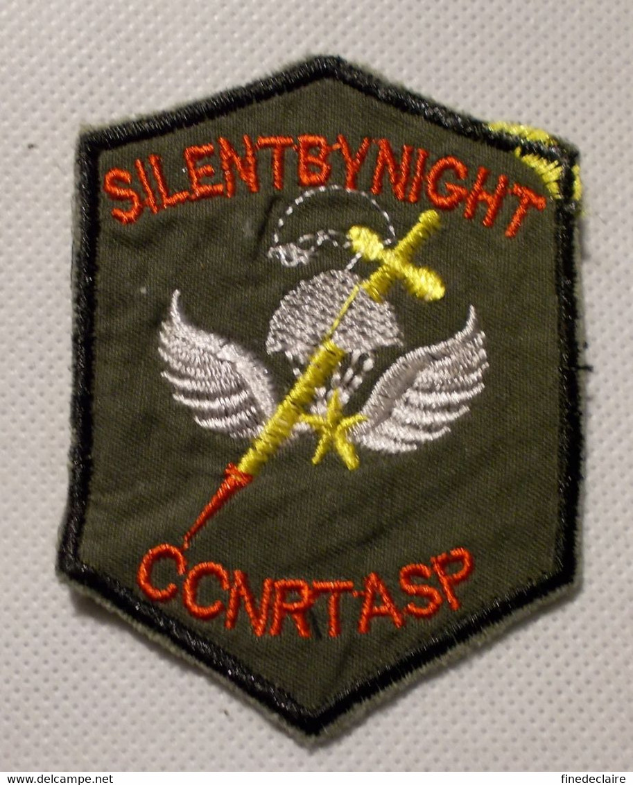 Ecusson/patch - US Vietnam - 5th Spécial Forces Group - Silent By Night CCNRTASP - Ecussons Tissu