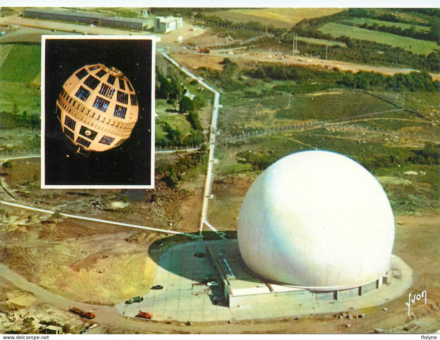 Pleumeur Bodou - Le Radôme Et Telstar - 1er Satellite De Communication - Pleumeur-Bodou