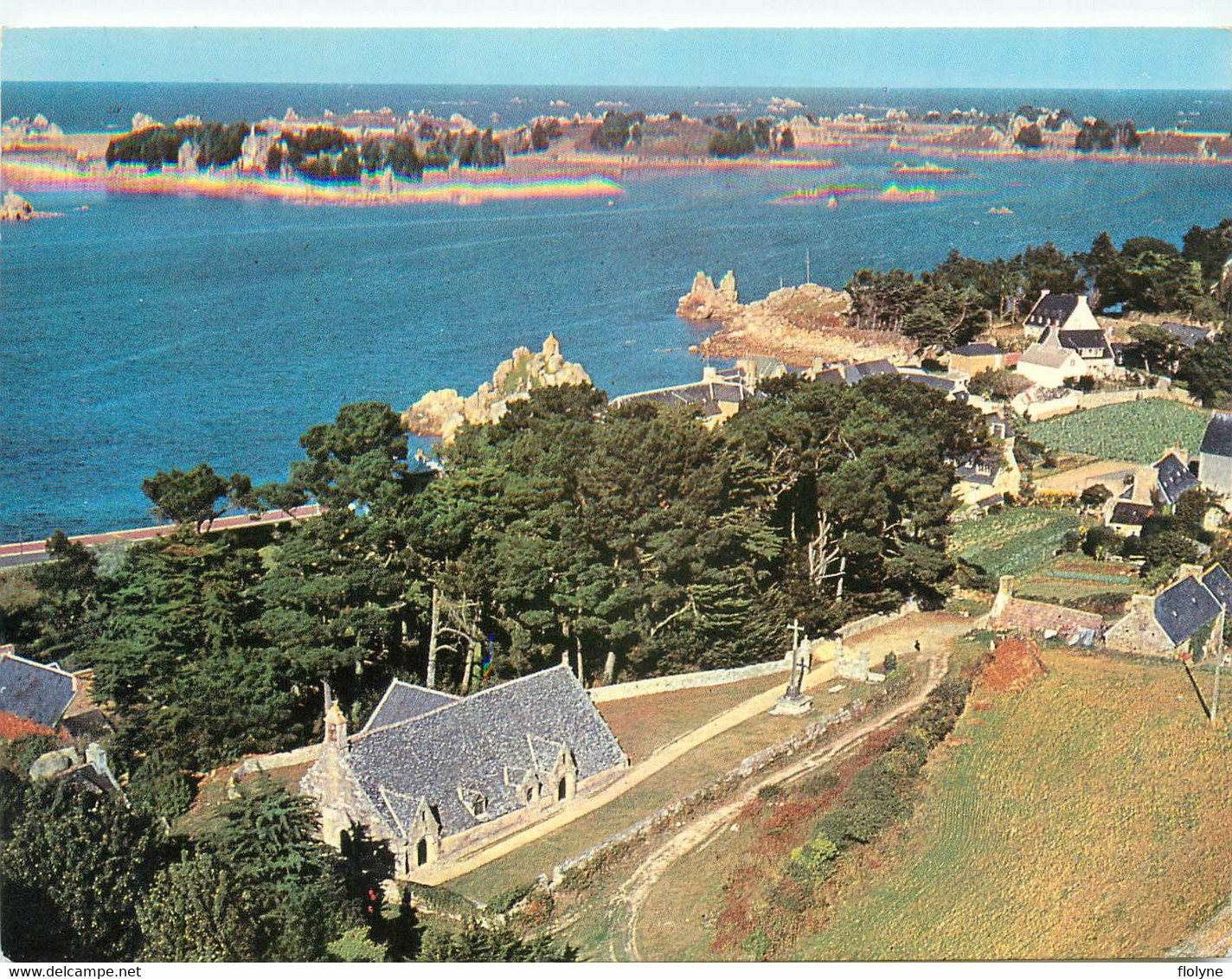 Penvénan - Vue Aérienne Sur Le Village Hameau De Port Blanc - Penvénan