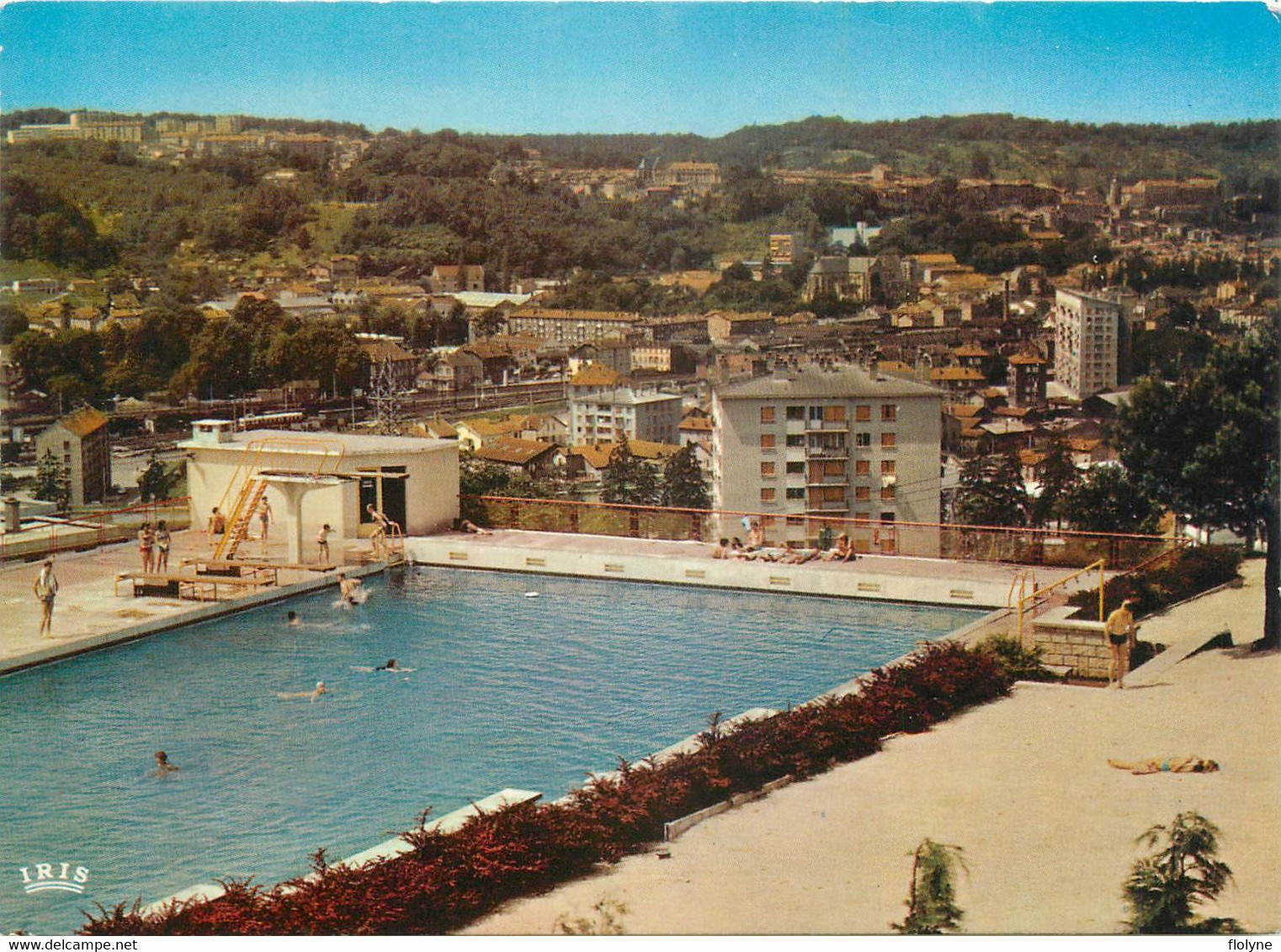 Bar Le Duc - Vue Sur La Piscine Municipale - Architecte JUTEAU - Bar Le Duc