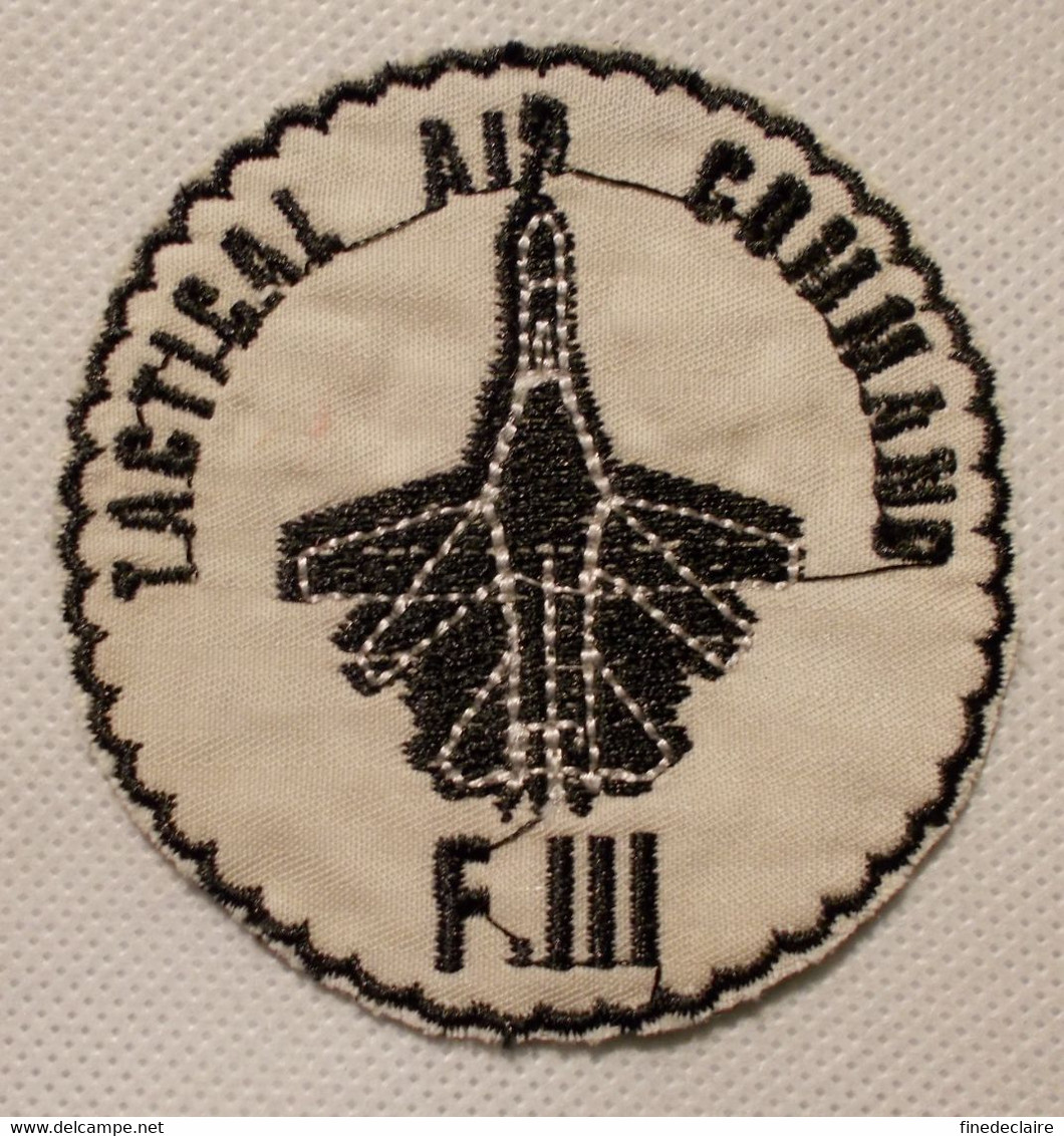 Ecusson/patch - US Tactical Air Command F.III - Ecussons Tissu