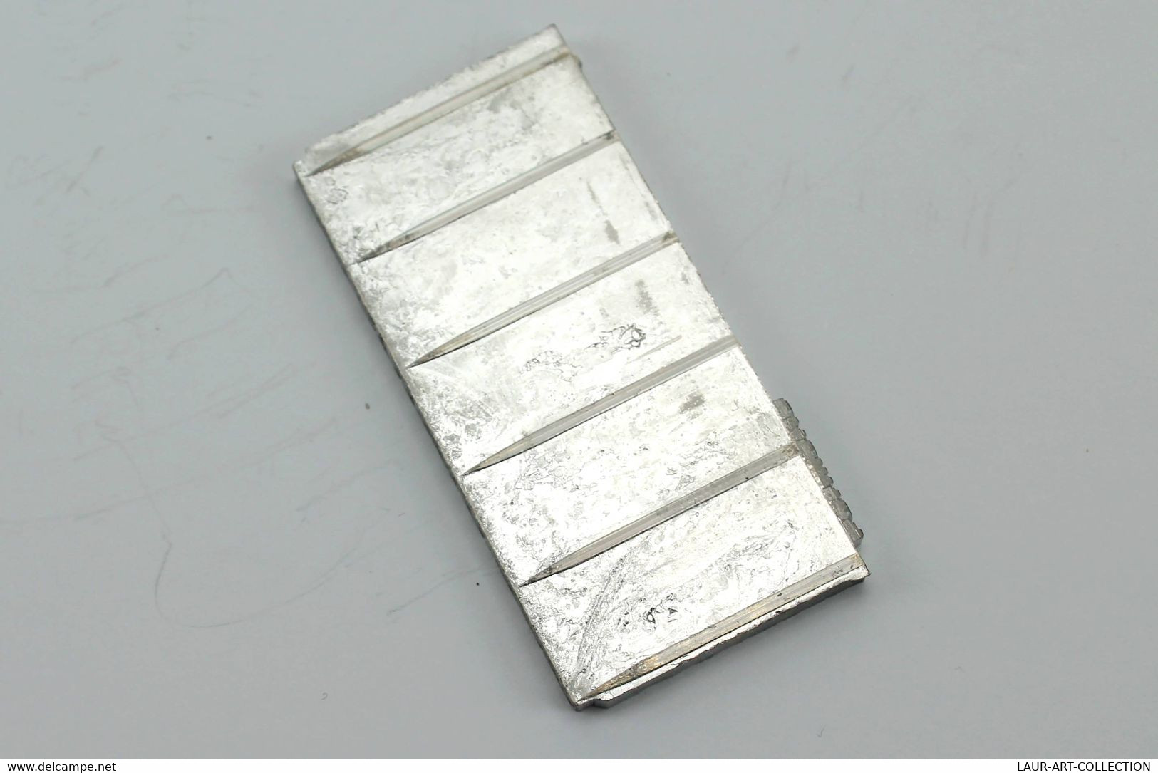 FORMERIE - PLAQUE IMPRESSION / TAMPON IMPRIMERIE EN INOX - VILLE FRANCE 5x2,5cm          (050721.38) - Stempels