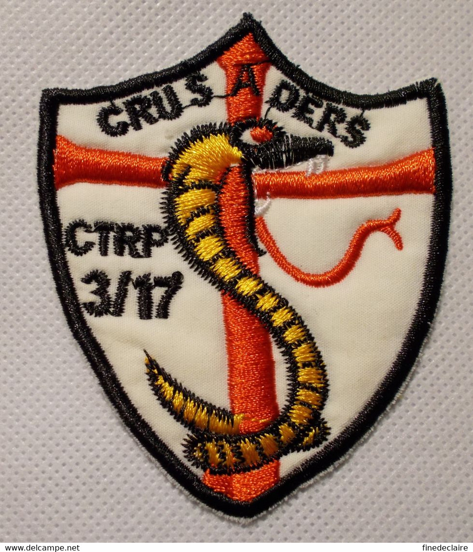 Ecusson/patch US Vietnam - 3rd Squadron, 17th Air Cavalry Régiment Crusaders - Ecussons Tissu