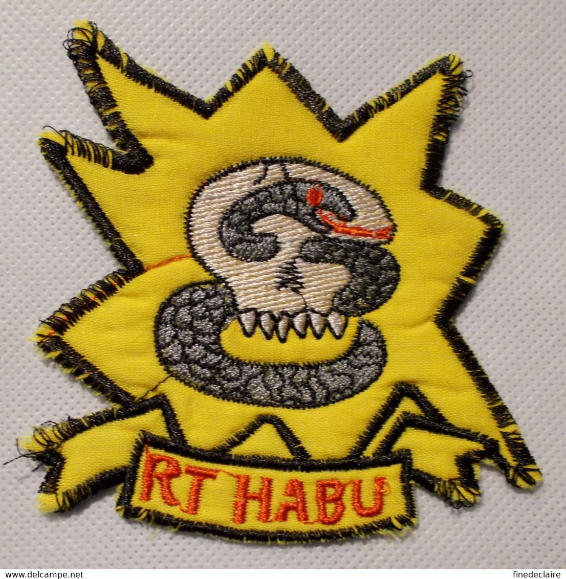 Ecusson/patch - USSF Vietnam - Spécial Forces CCN Recon Team Habu - Ecussons Tissu