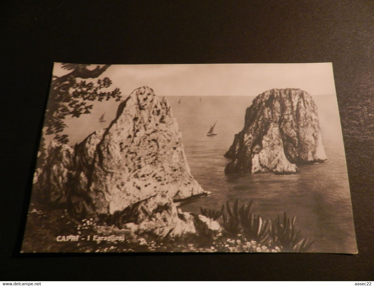 Oude Postkaart Italie -  Capri - 1920 - Carpi