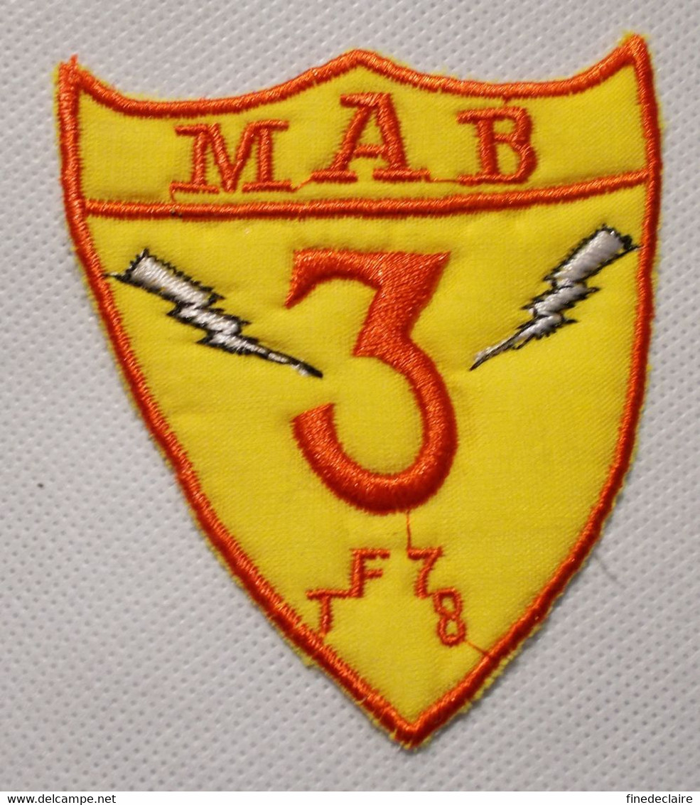 Ecusson/patch - USMC Vietnam - 3rd Marine Amphibious Brigade TF 78 - Ecussons Tissu