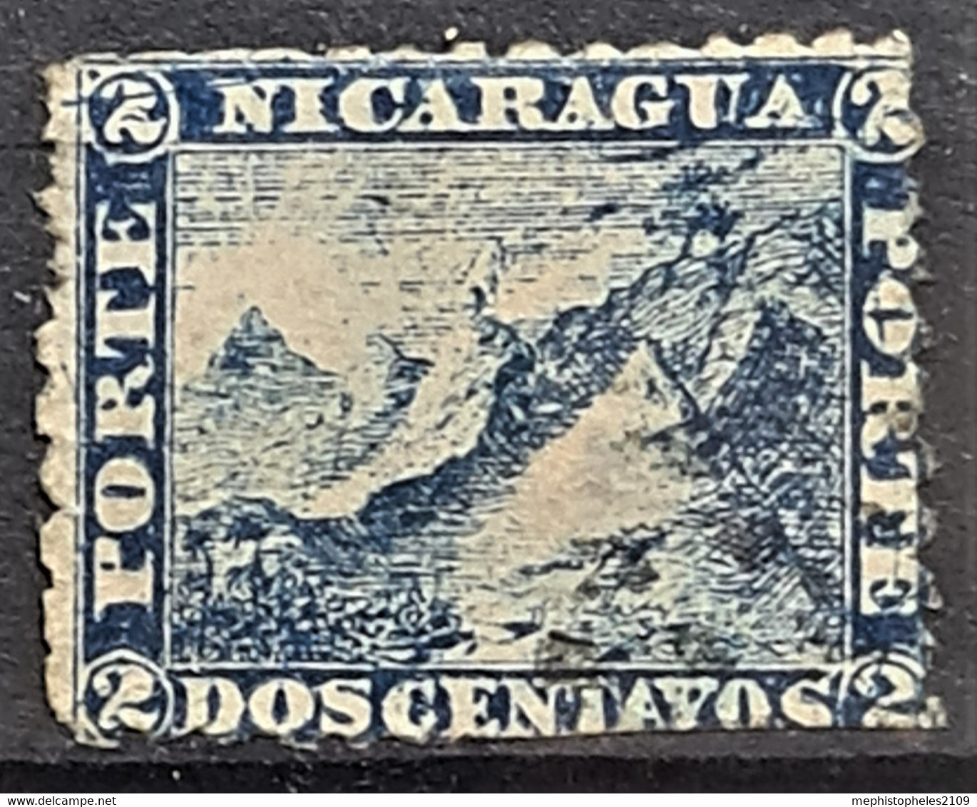 FALSE NICARAGUA 1862 - Canceled - Sc# 1 - Nicaragua