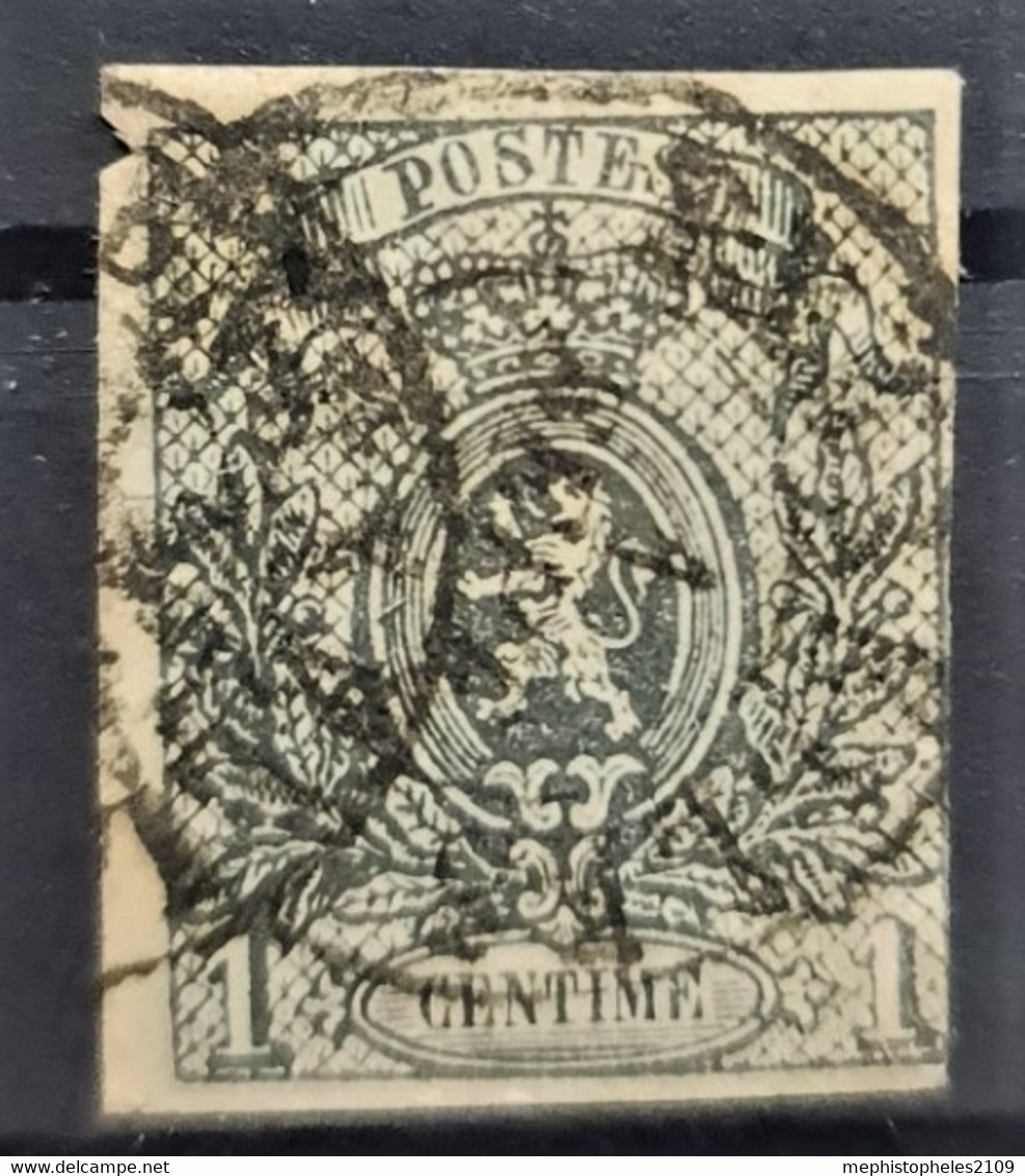 BELGIUM 1866 - Canceled - Sc# 23 - 1866-1867 Piccolo Leone