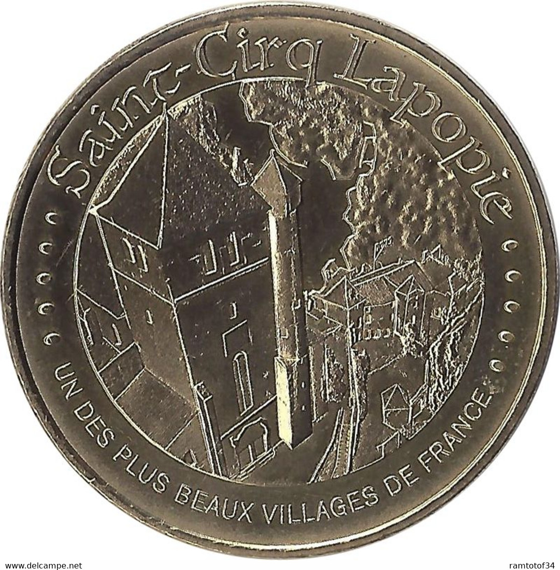 2018 MDP192 - SAINT-CIRQ LAPOPIE 3 - Plus Beaux Villages De France / MONNAIE DE PARIS - 2018