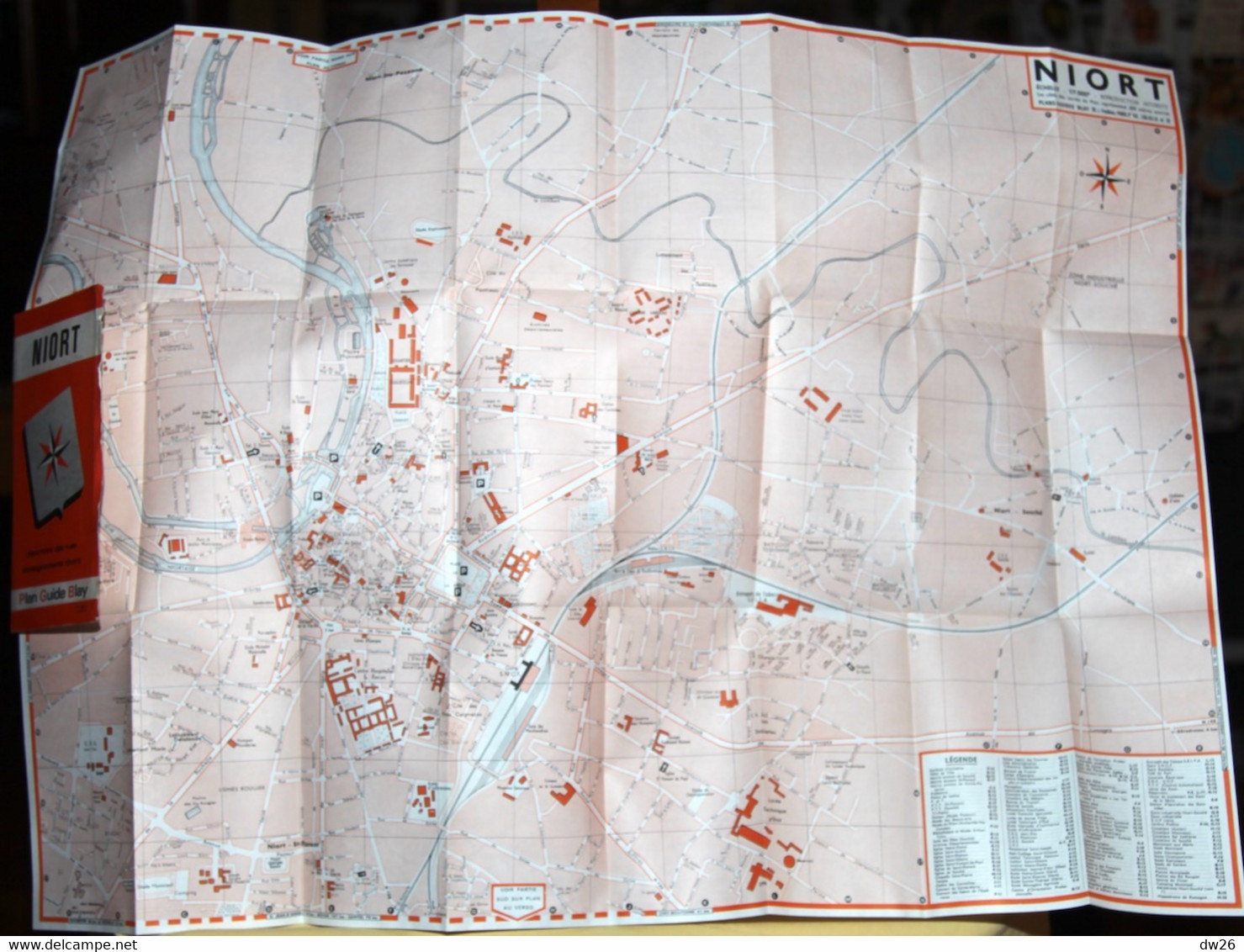 Plan Guide Blay: Niort, Renseignements Divers Et Répertoire Des Rues - Autres & Non Classés