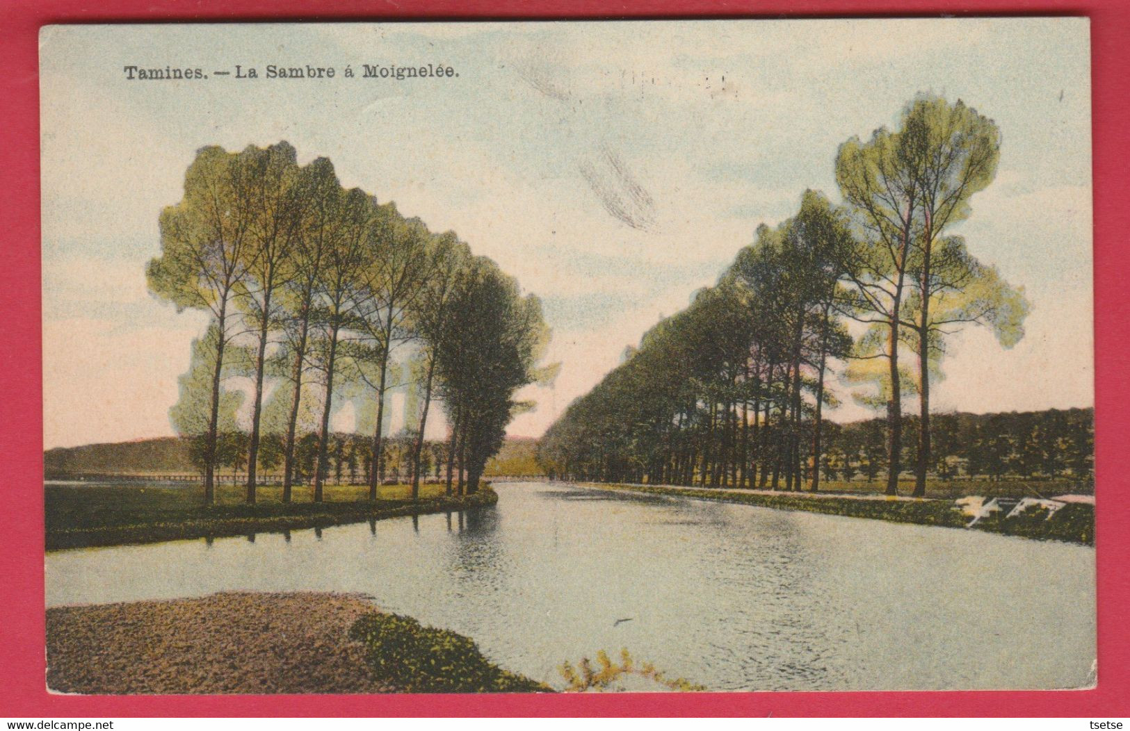 Moignelée / Tamines - La Sambre -1909 ( Voir Verso ) - Sambreville