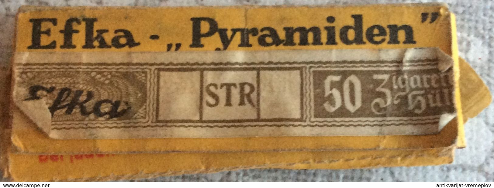 Tobacco > Around Cigarettes CIGARETTE PAPER RIZLE ZIGARETTENPAPIER CARTINE EFKA PYRAMIDEN - Autres & Non Classés