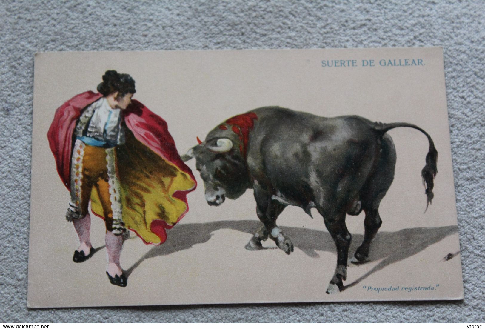 Corrida, Suerte De Gallear, Tauromachie - Corrida