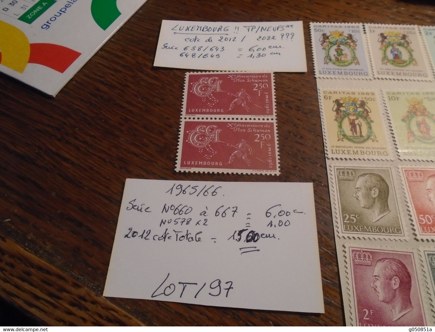 LUXEMBOURG /Timbres Tous NEUFS ** ( 3 Séries COMPLETES) Cote En 2012 =22,00Eur En 2022 ?????  ) +4 Photos Recto*Verso - 1940-1944 Ocupación Alemana